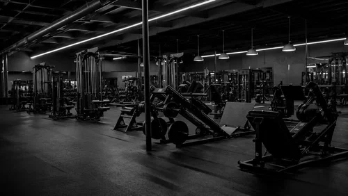 Private personal training floor at Crown Fitness St Clair Street studio in Costa Mesa