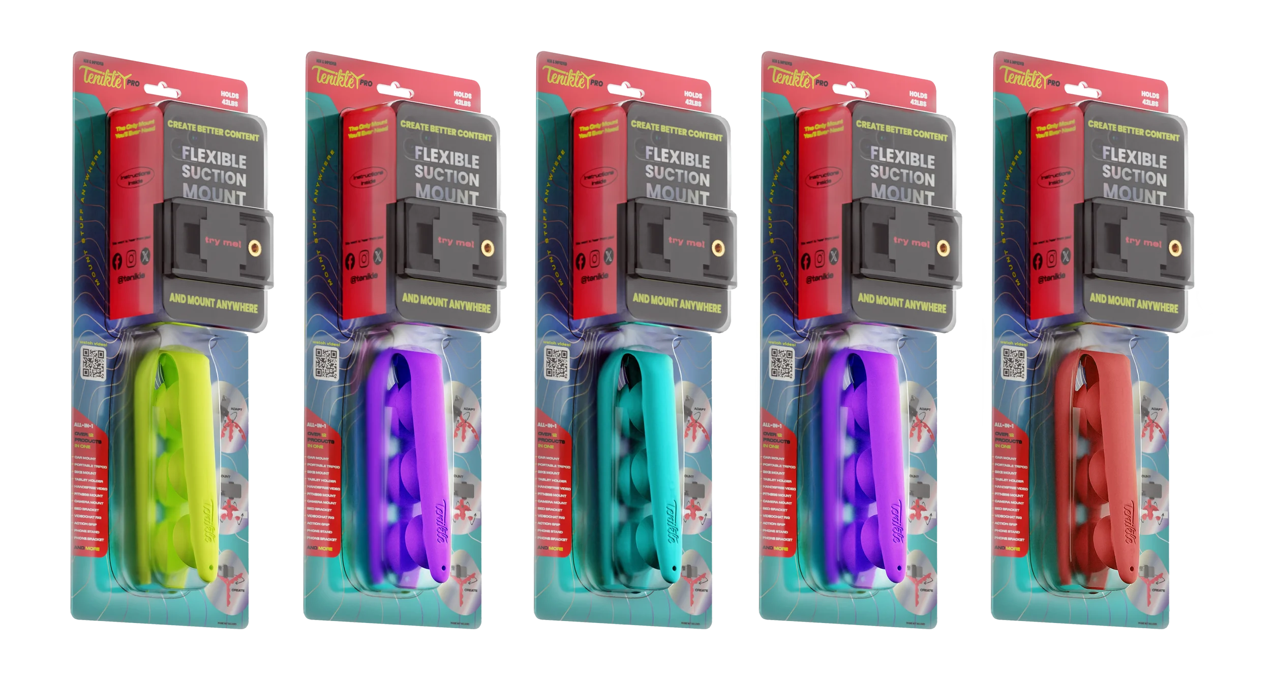Tenikle packaging mockup showcase