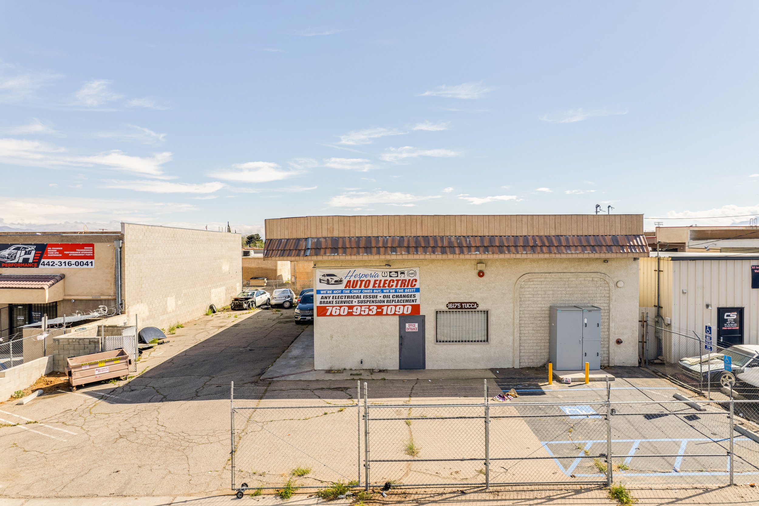 $599,999 · Auto Repair Shop | 16175 Yucca Street
