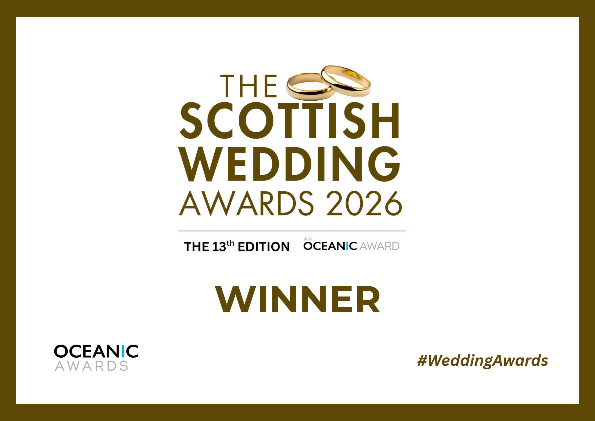 Nicola Mason - Winner Ceremony Entertainer of the Year 2026 Scottish Wedding Awards