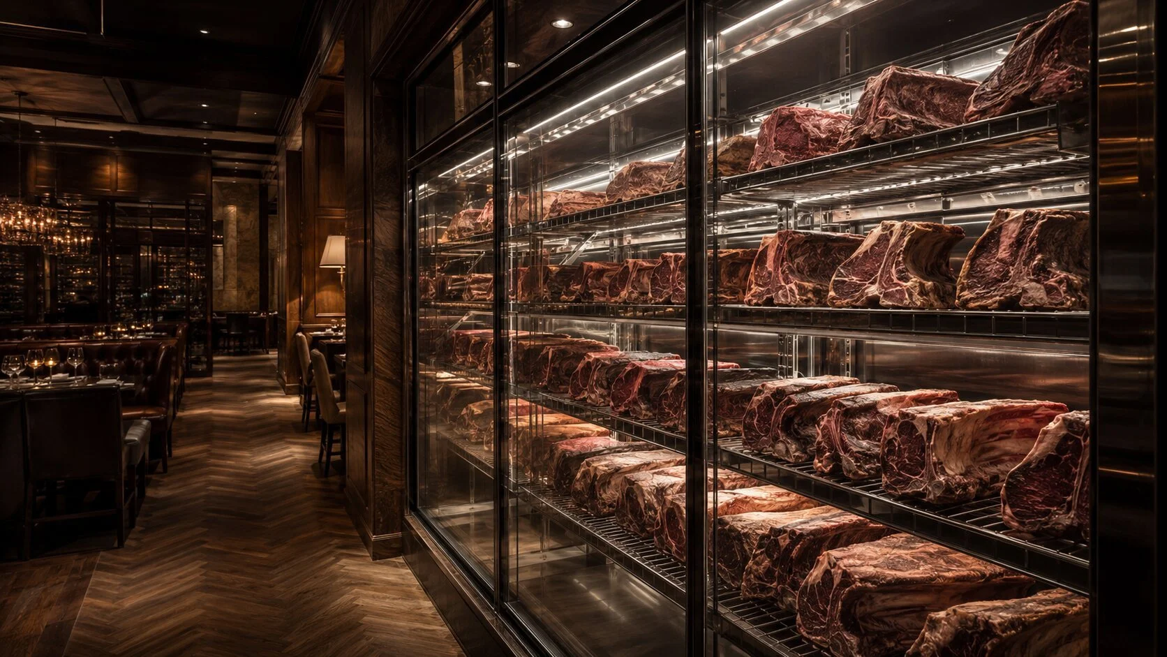 Walk-in cooler installation in progress at a Toronto restaurant