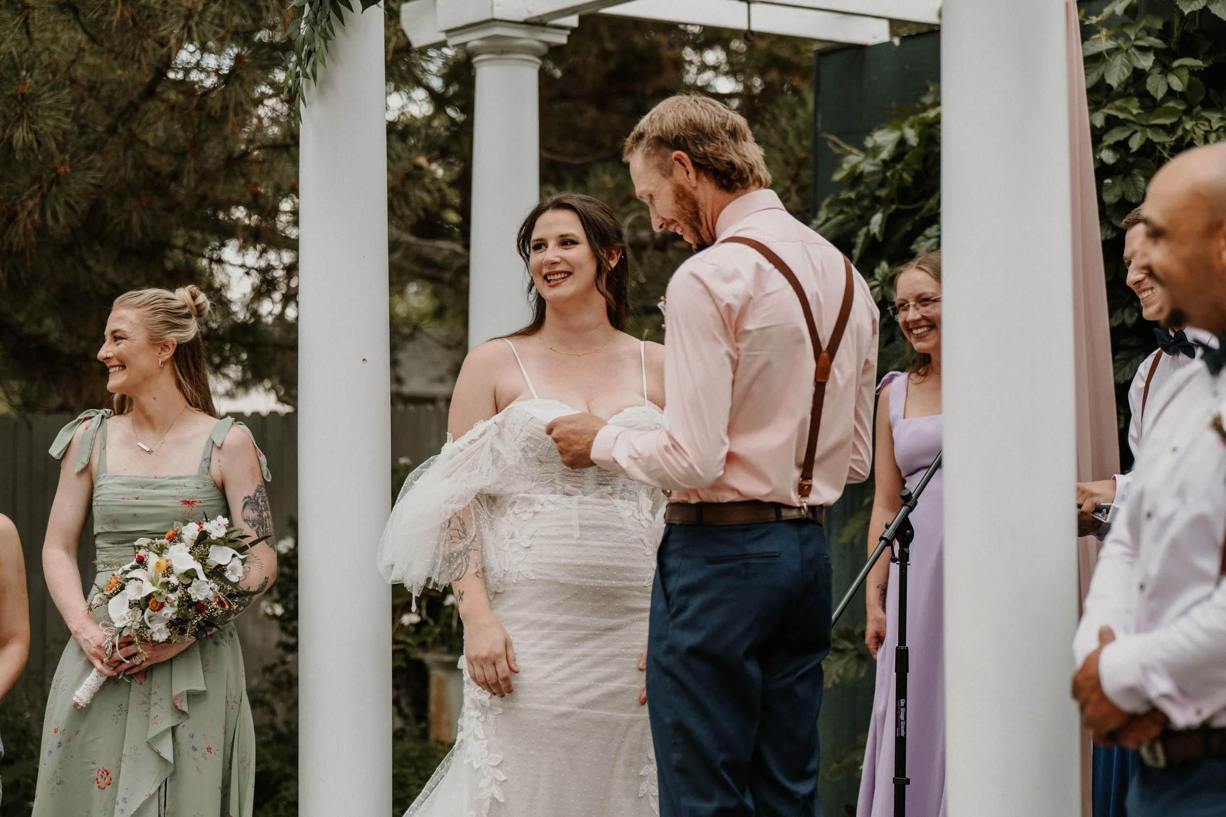Wedding table details