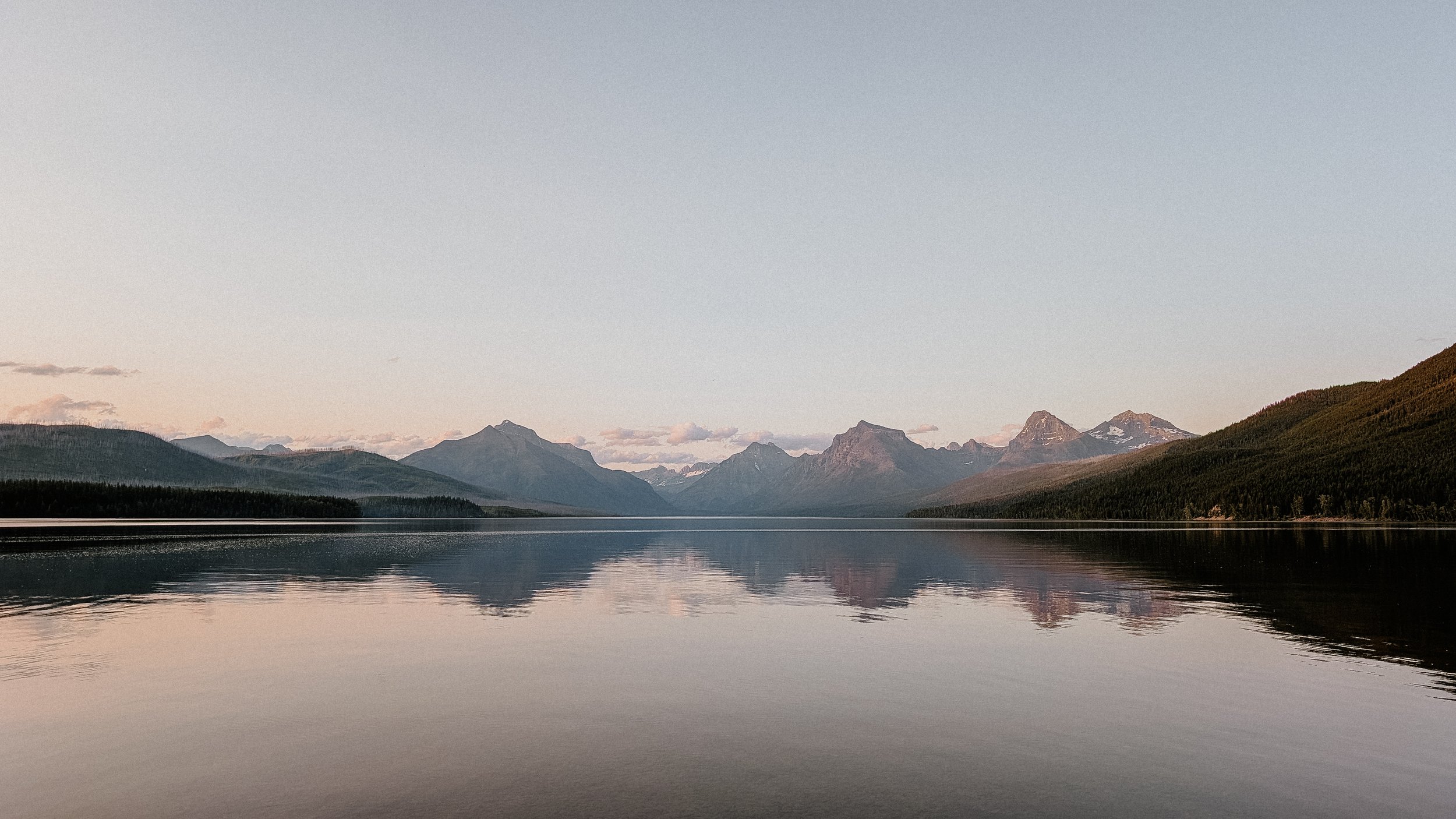 Glacier National Park landscape, Montana