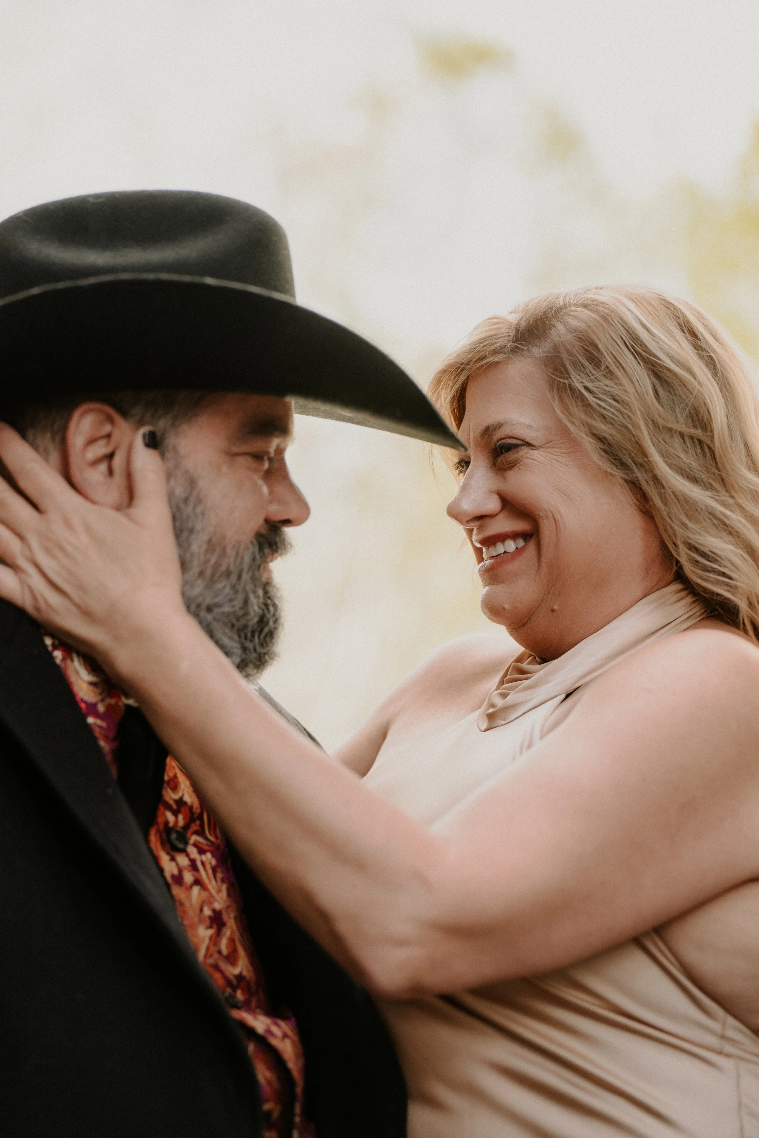 Intimate wedding at The Large House Hotel in Whitefish, Montana