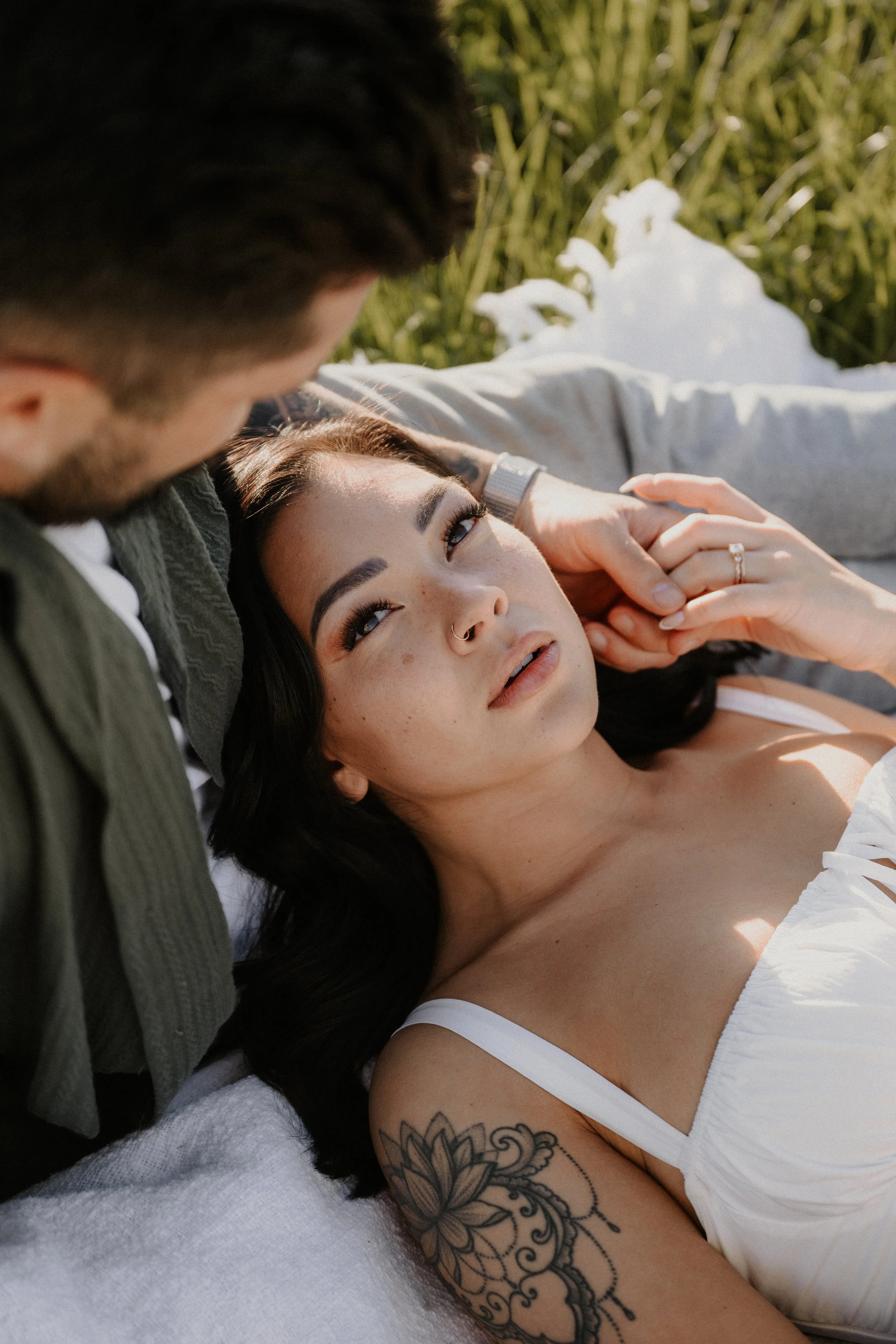 Candid Montana wedding moment by Stan Todorov Photography