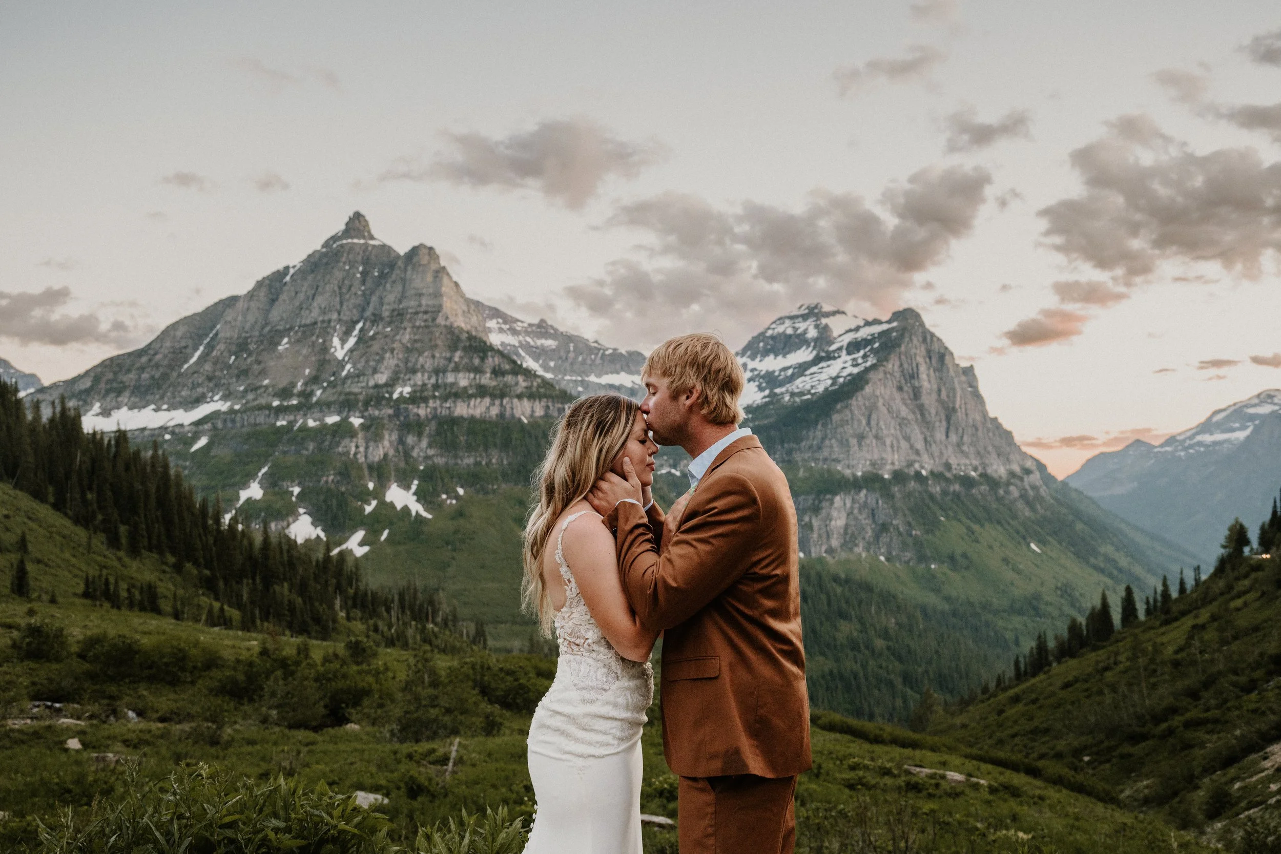 Janet and Jordan at Big Bend in Glacier National Park