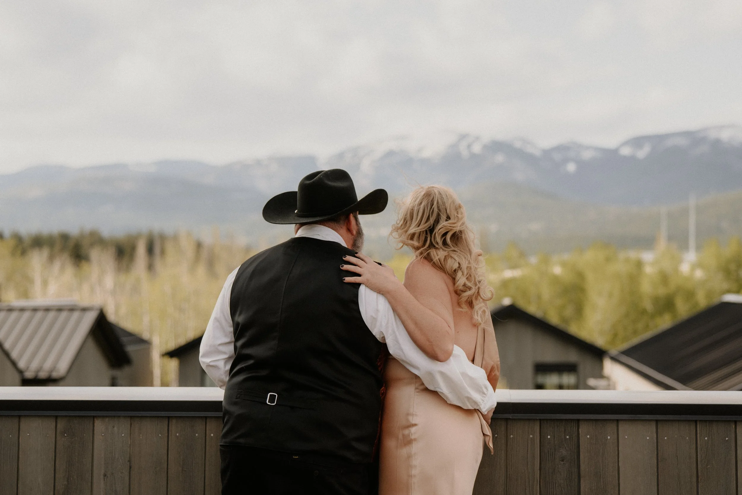 The Large House Hotel wedding in Whitefish, Montana