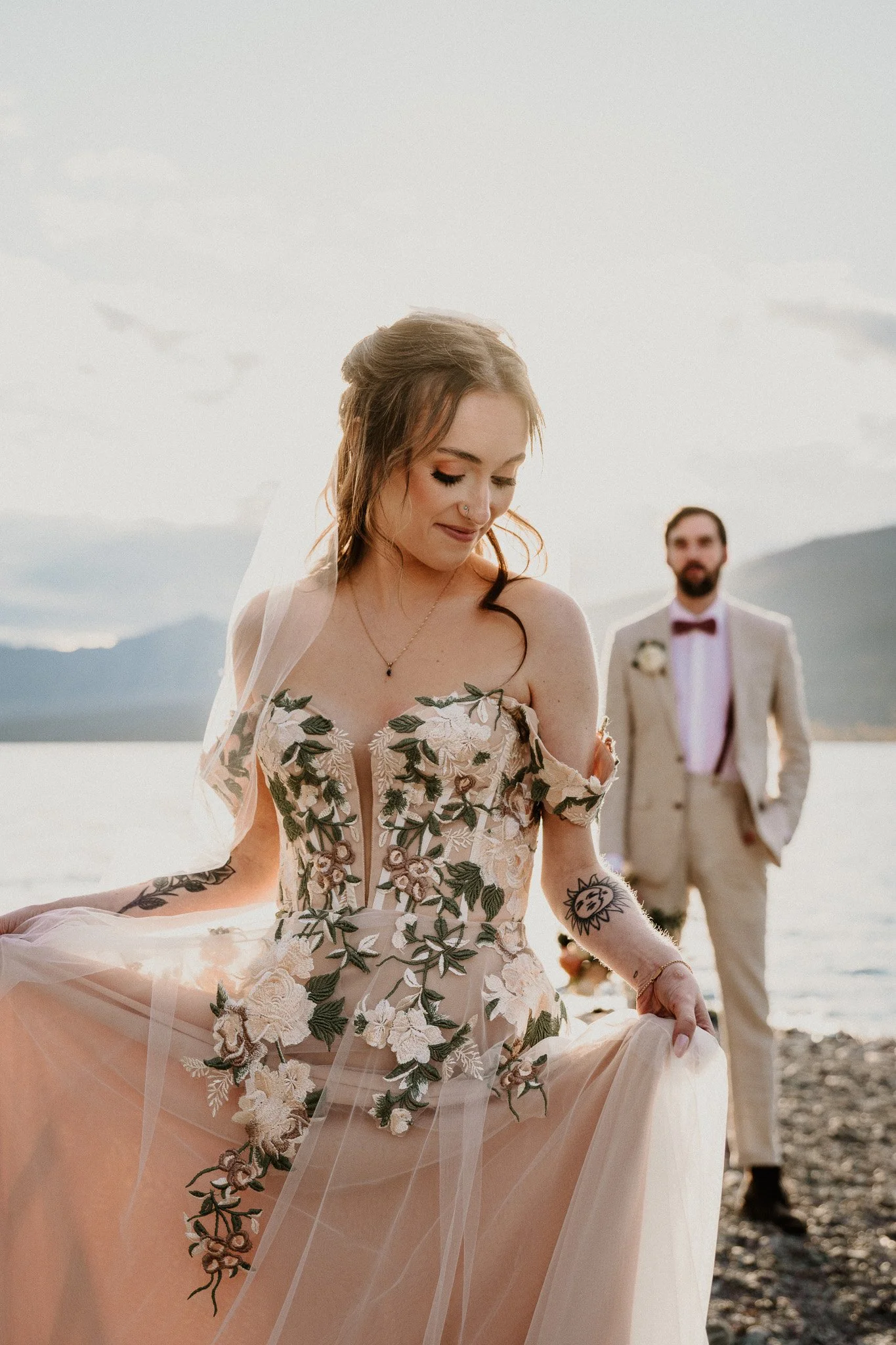 Montana elopement photography in Glacier National Park