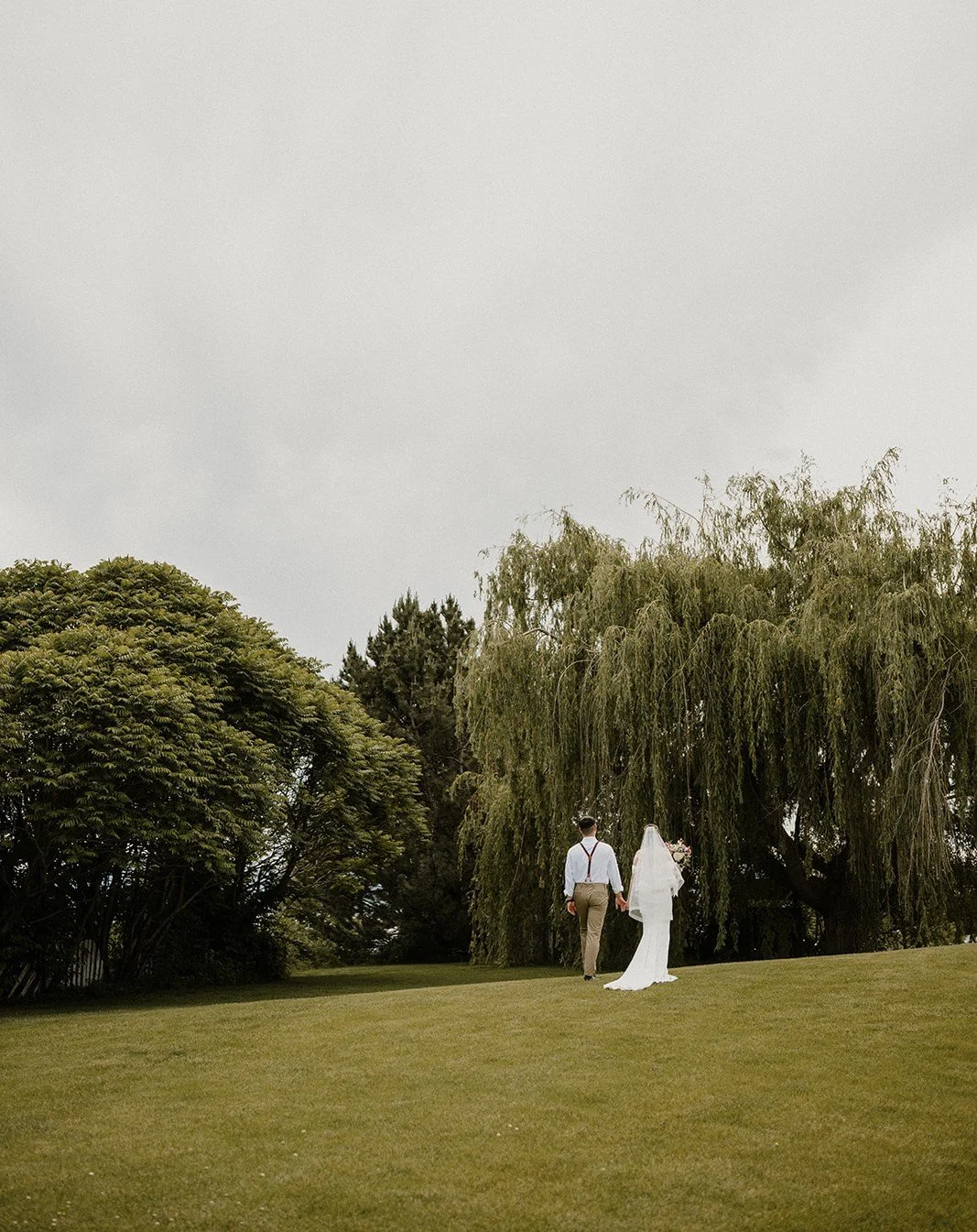 Couple at sunset in Flathead Valley