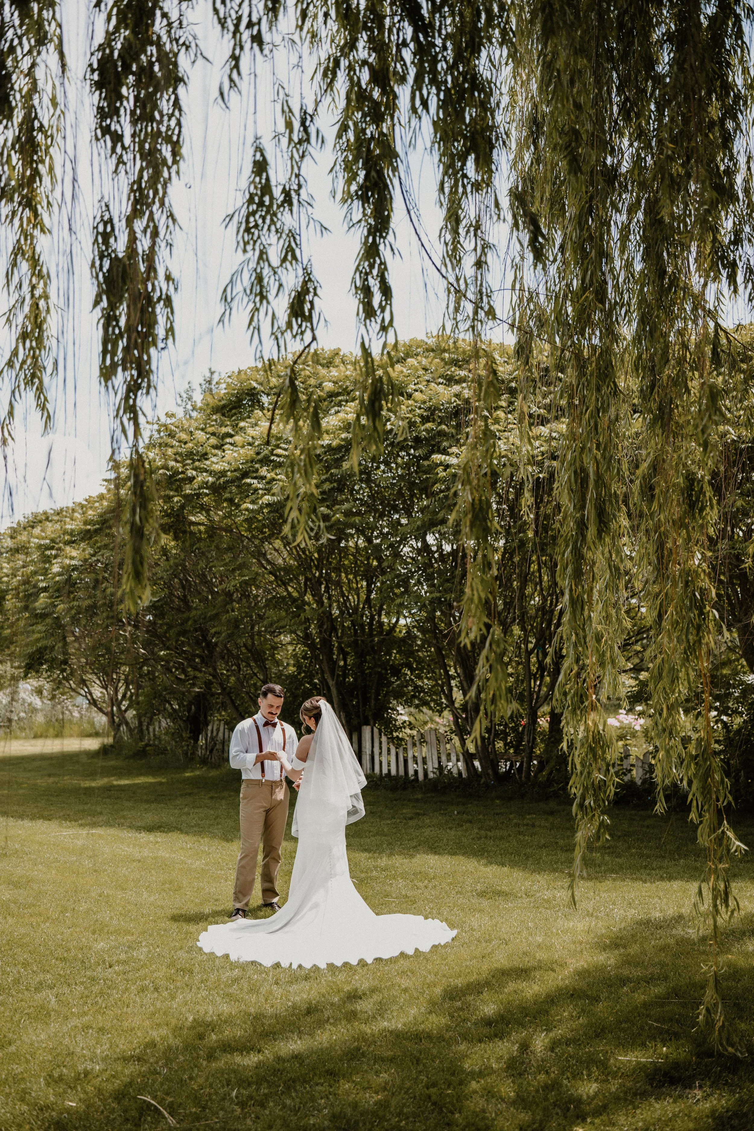 Couple at sunset in Flathead Valley Montana
