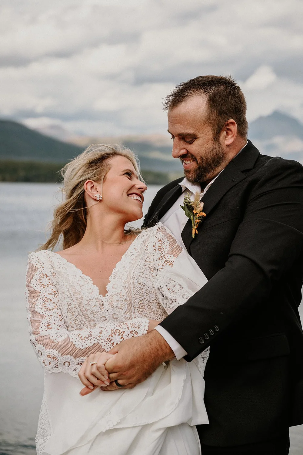 Shelby and Cody's destination wedding in West Glacier, photographed by Stan Todorov