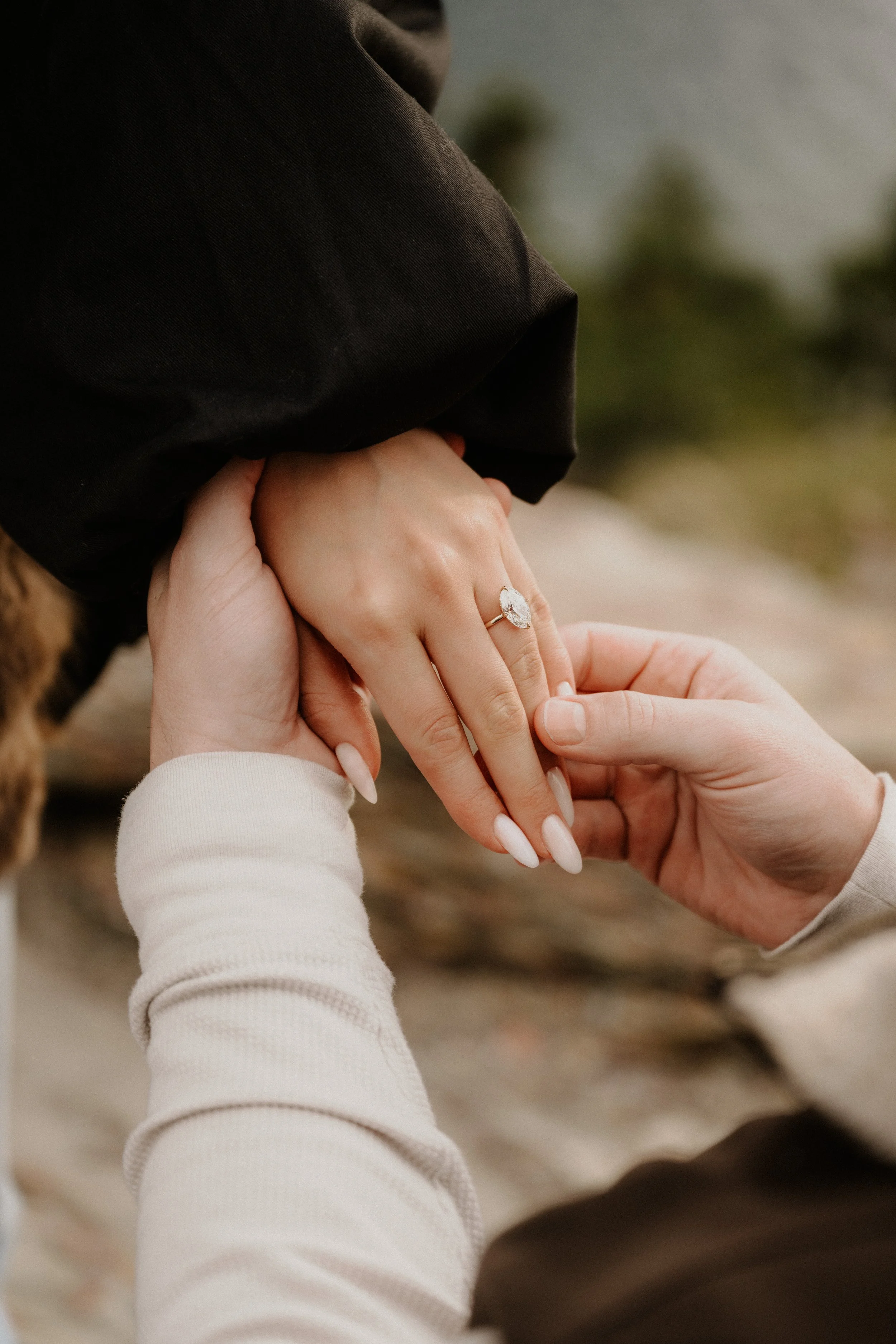 Sun Point proposal photos on St. Mary Lake, Glacier National Park