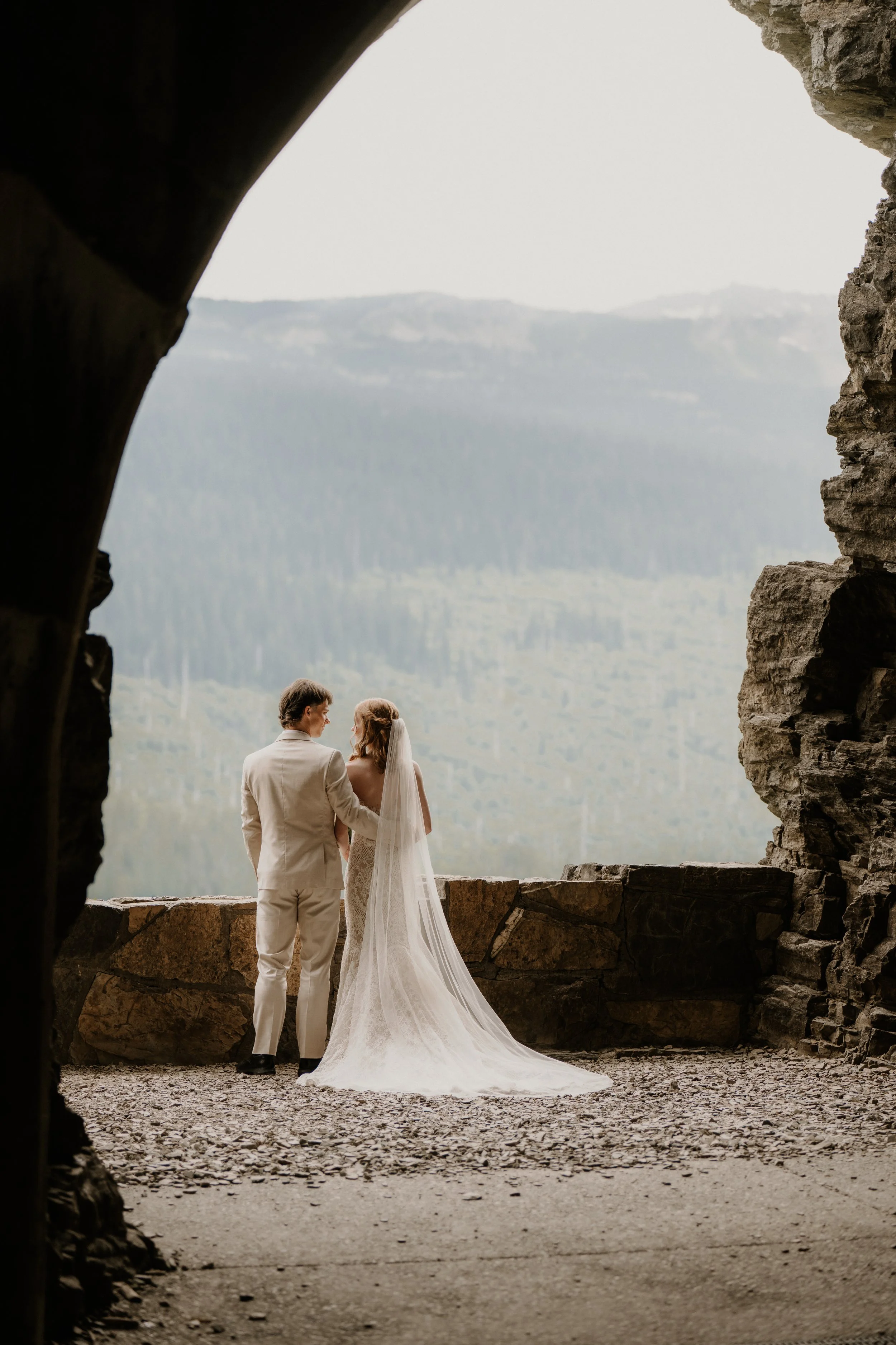 Glacier National Park elopement photographed by Stan Todorov