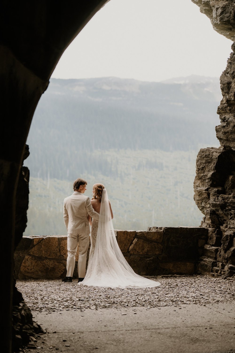 Glacier National Park elopement photographed by Stan Todorov