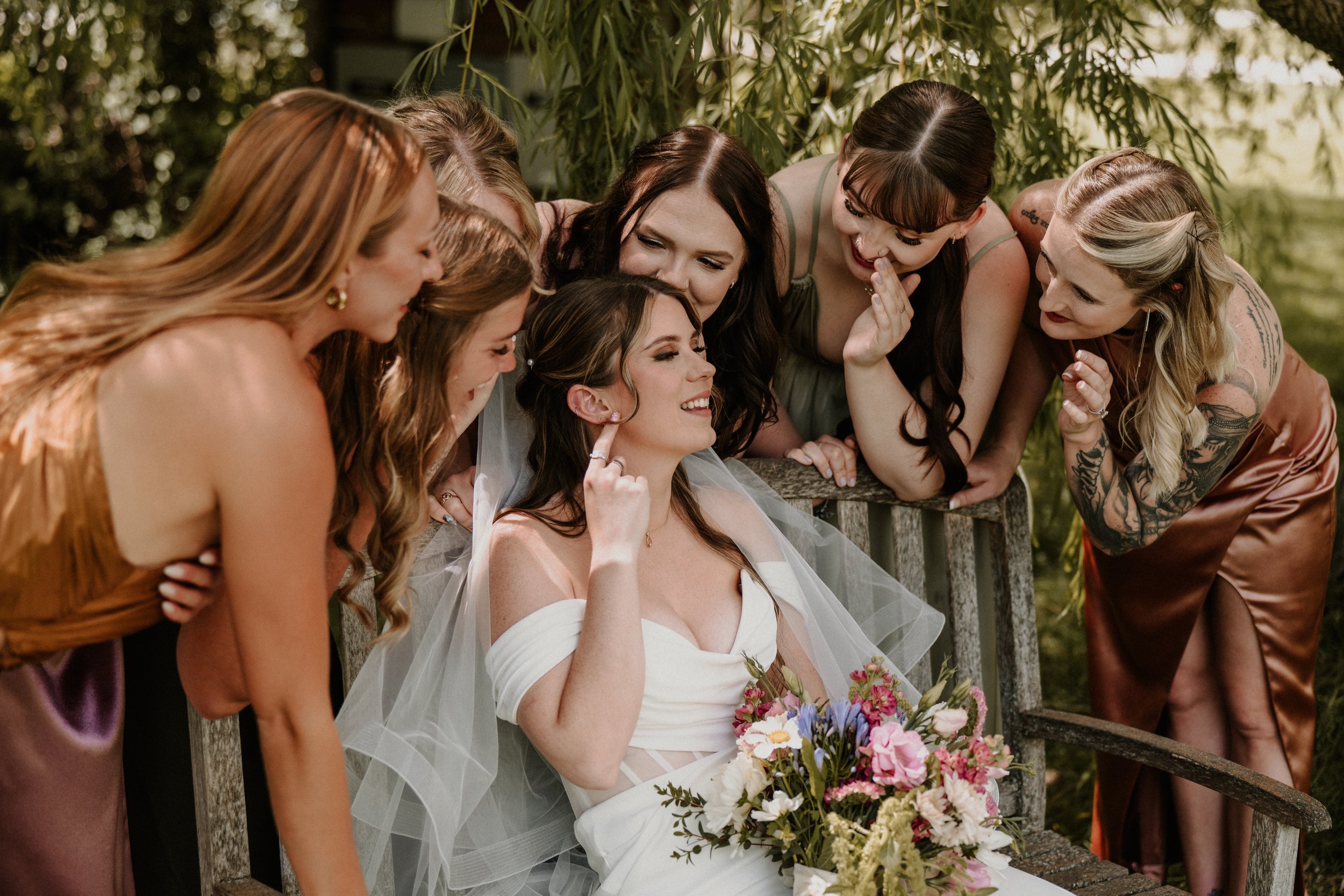 Wedding ceremony moment