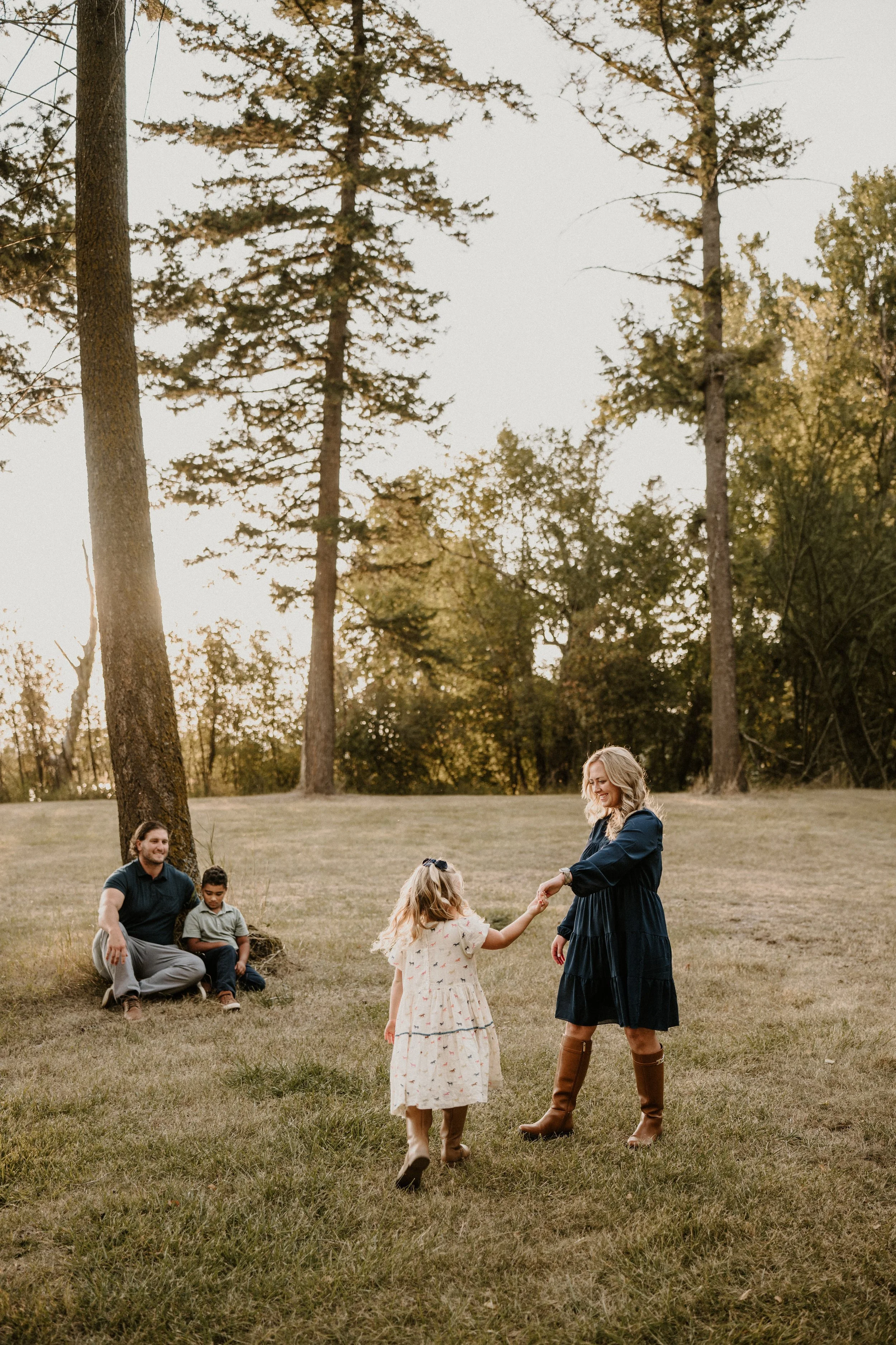 Glacier National Park elopement photographer family maternity session in Kalispell, Montana