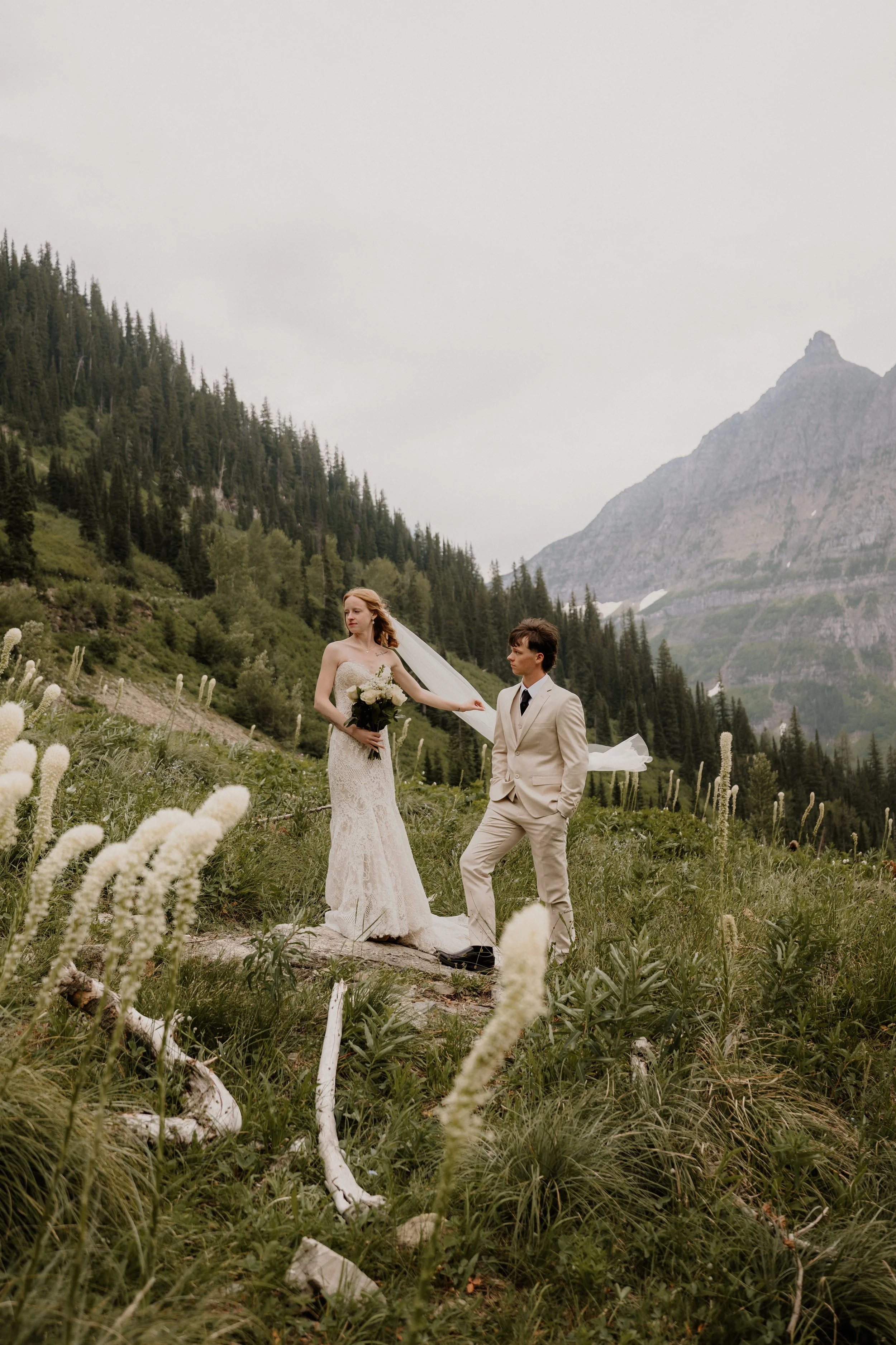 Glacier National Park elopement photographed by Stan Todorov