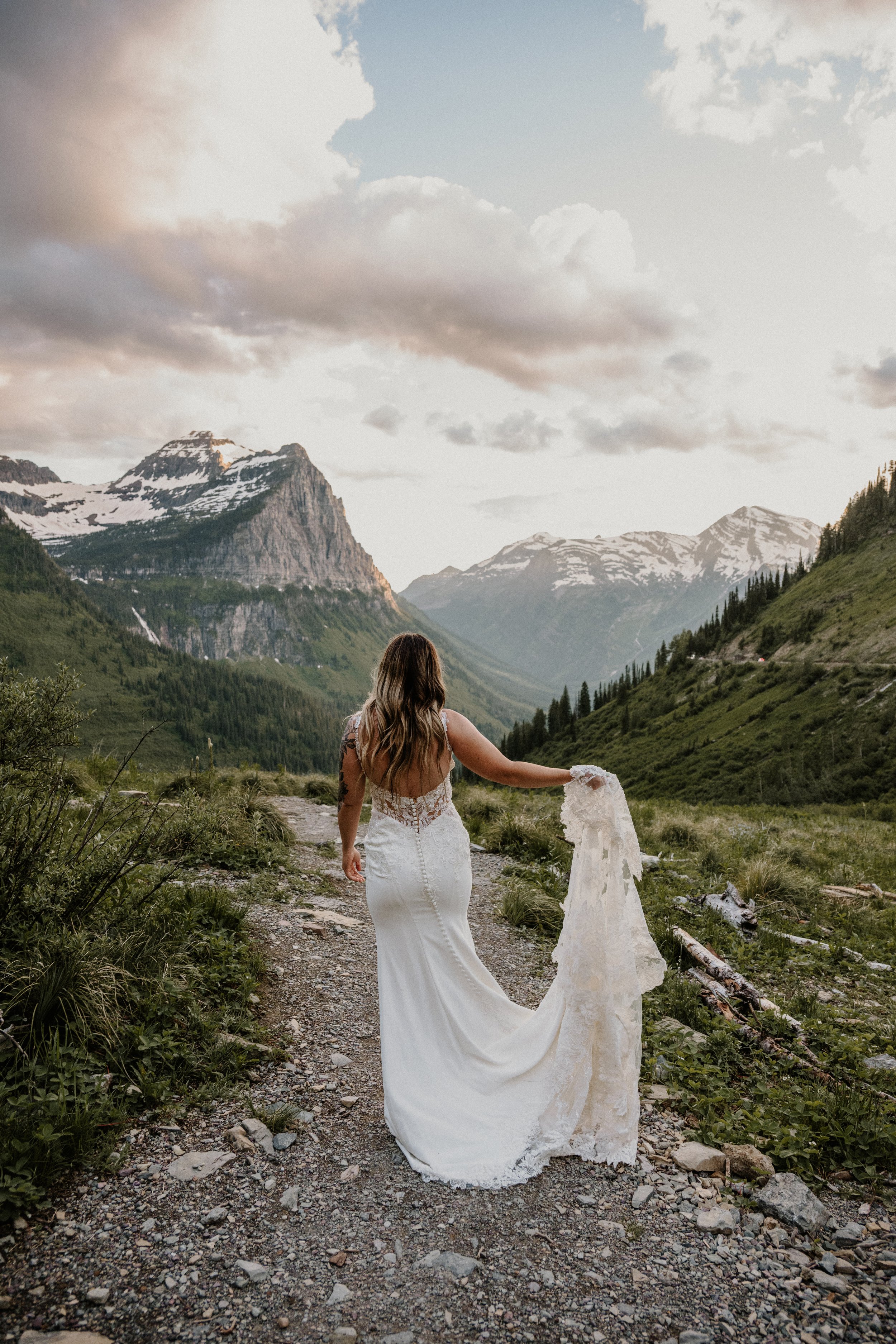 Janet and Jordan in Glacier National Park