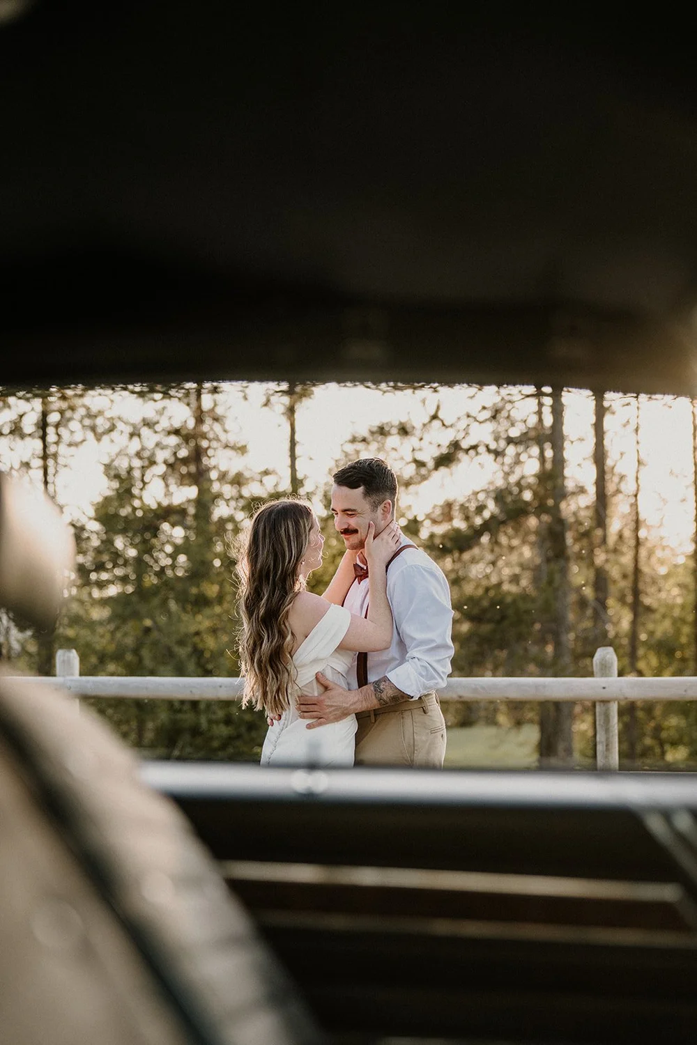 Adventure wedding photography in the Flathead Valley near Kalispell, Montana