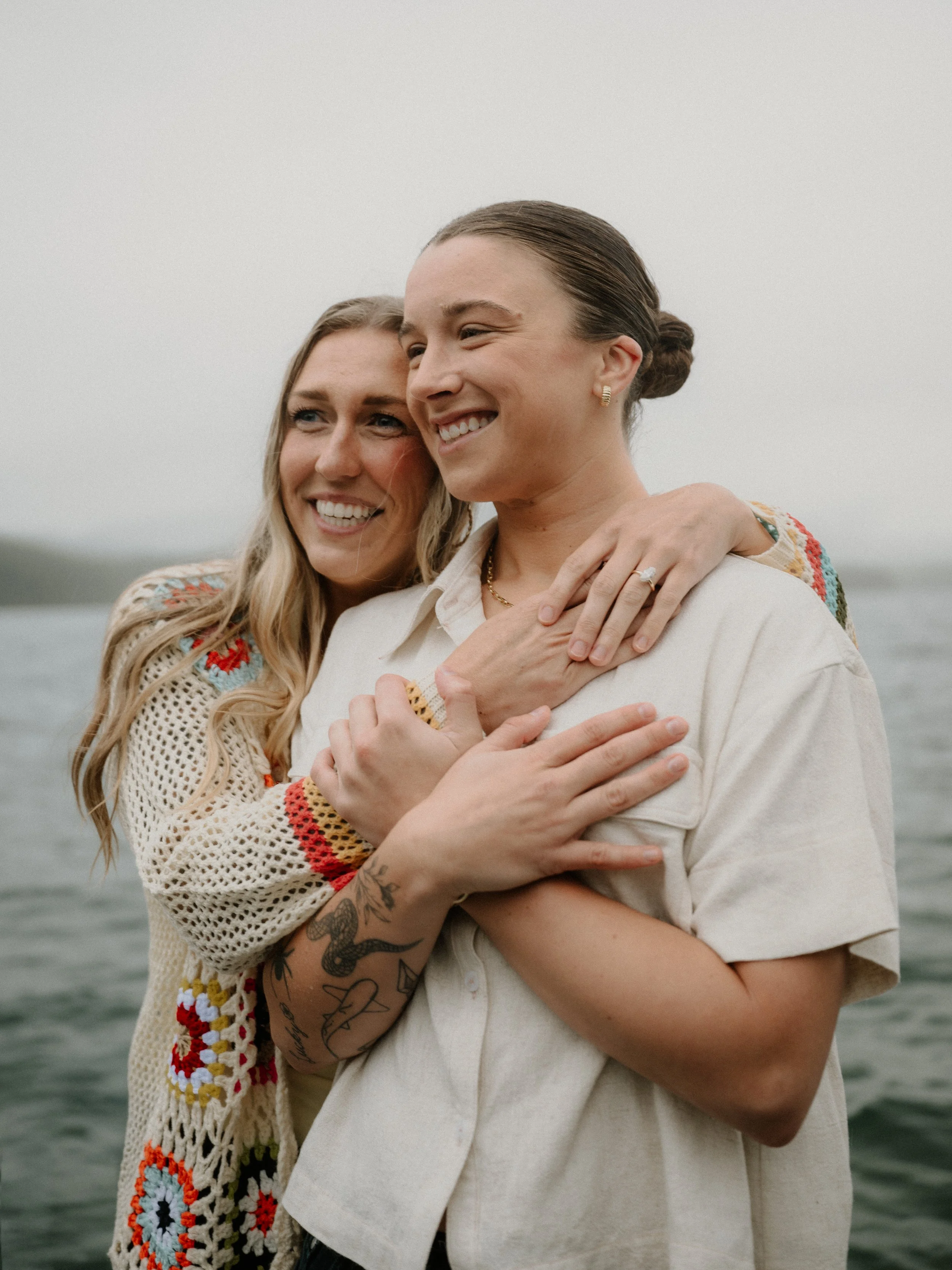 Taylor and Whitney together with the Glacier National Park mountains behind them
