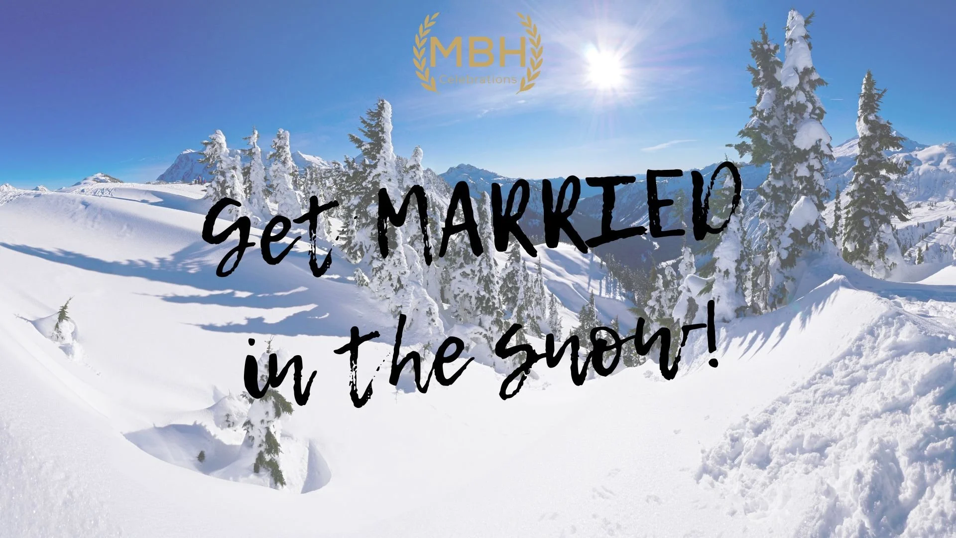 Get married in the snow