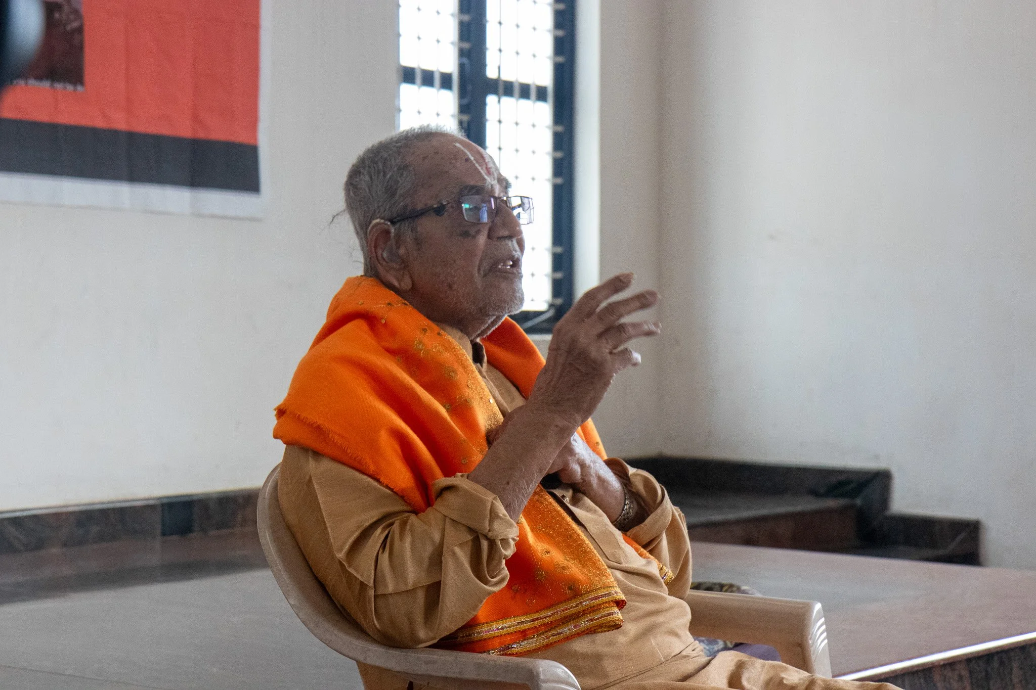 Sri B.N.S. Iyengar, Ashtanga teacher in Mysore