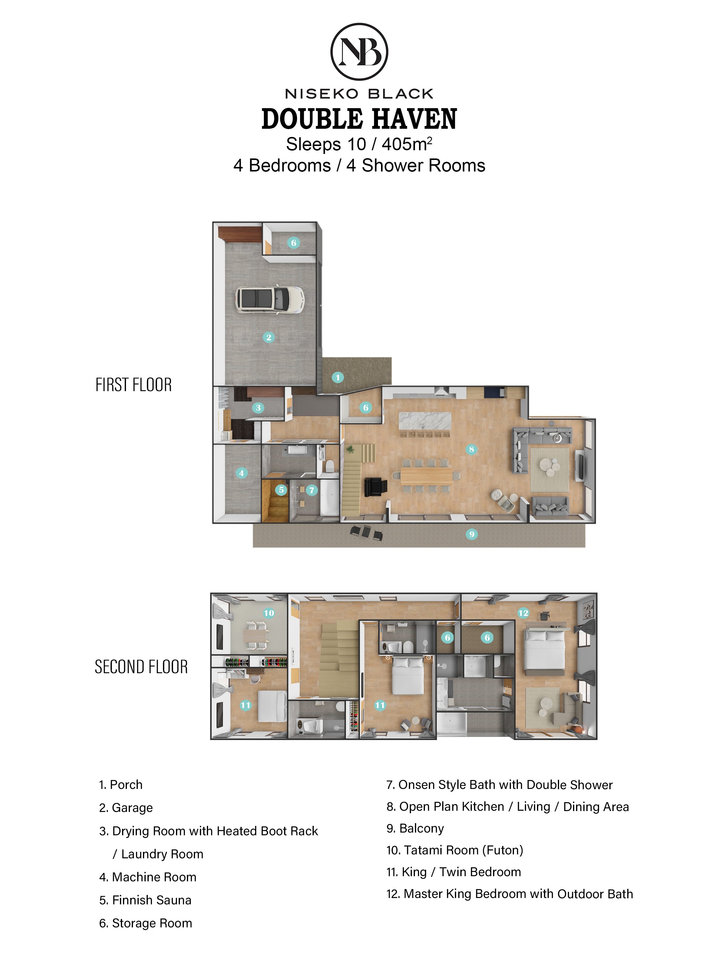 Double Haven Floor Plan and Layout