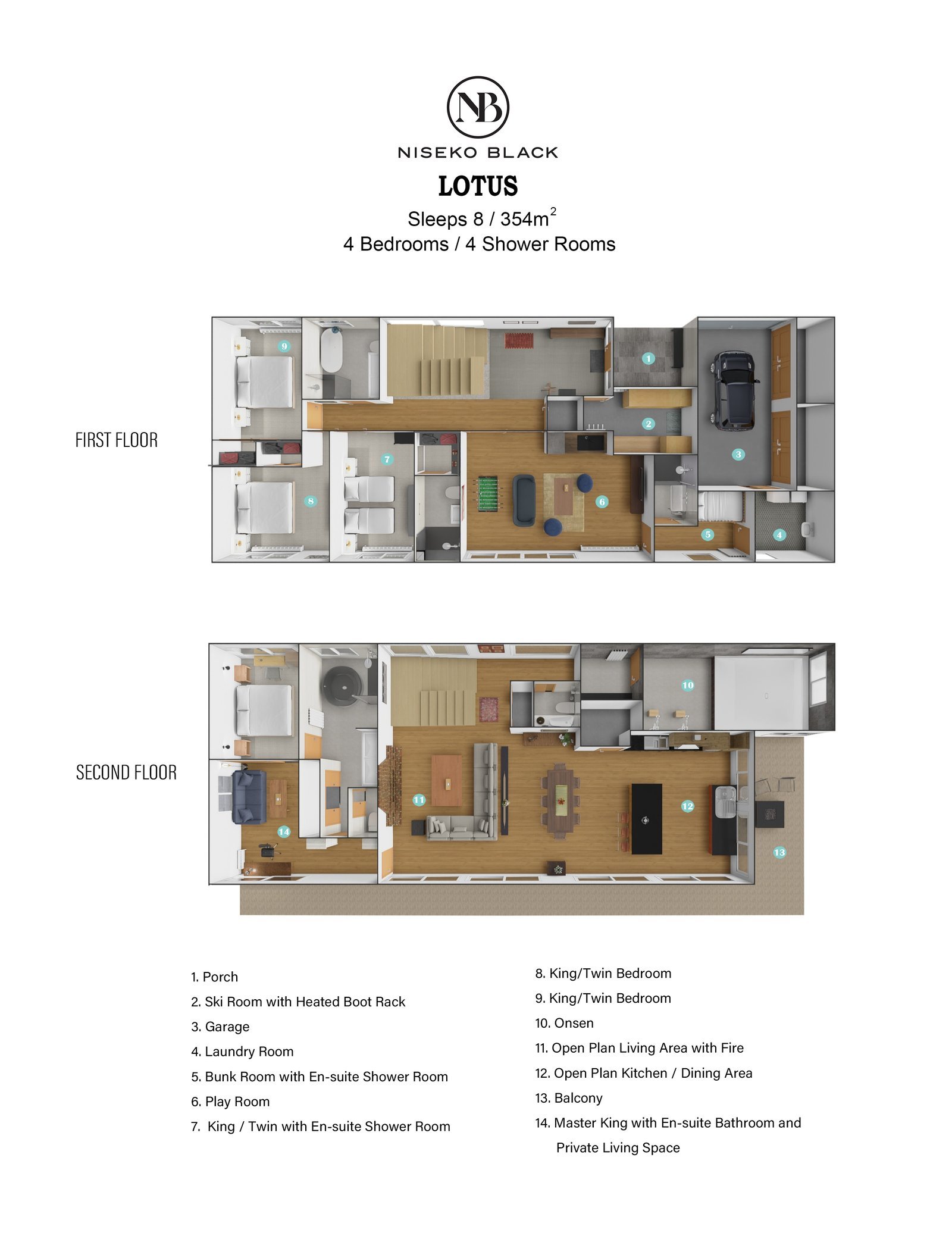 Creekside Floor Plan and Layout