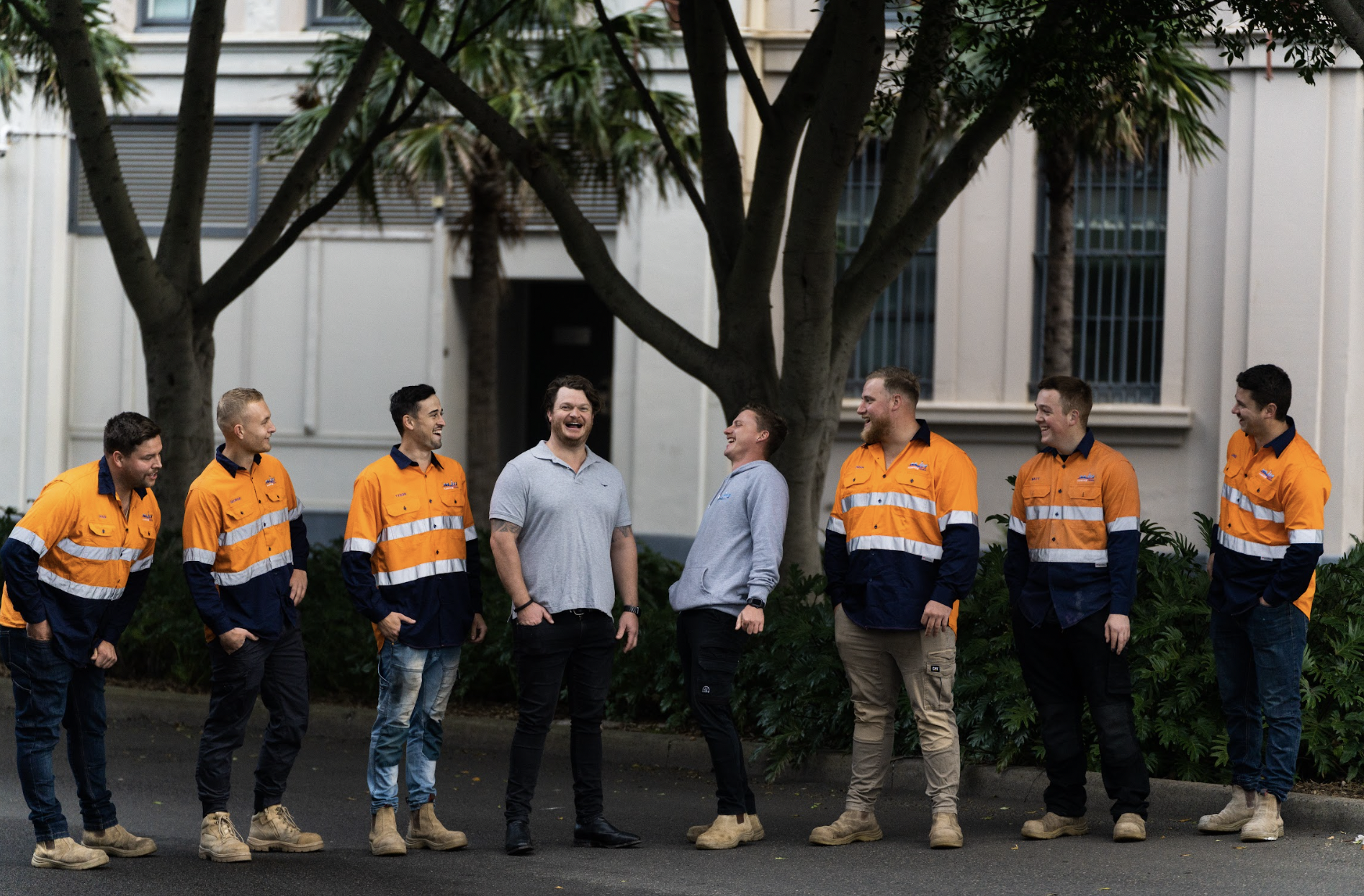 MJH Plumbing and Trades team in Sydney
