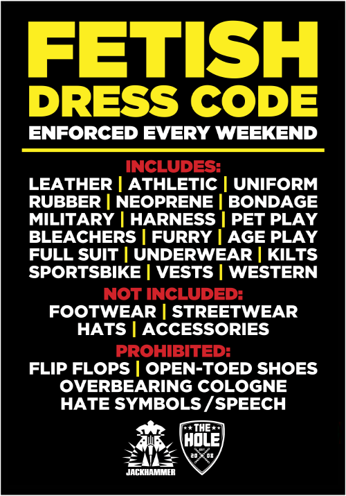 The Hole Fetish Dress Code