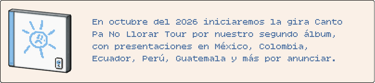 Gira por más de 23 ciudades en España — segundo álbum: Canto Pa No Llorar.