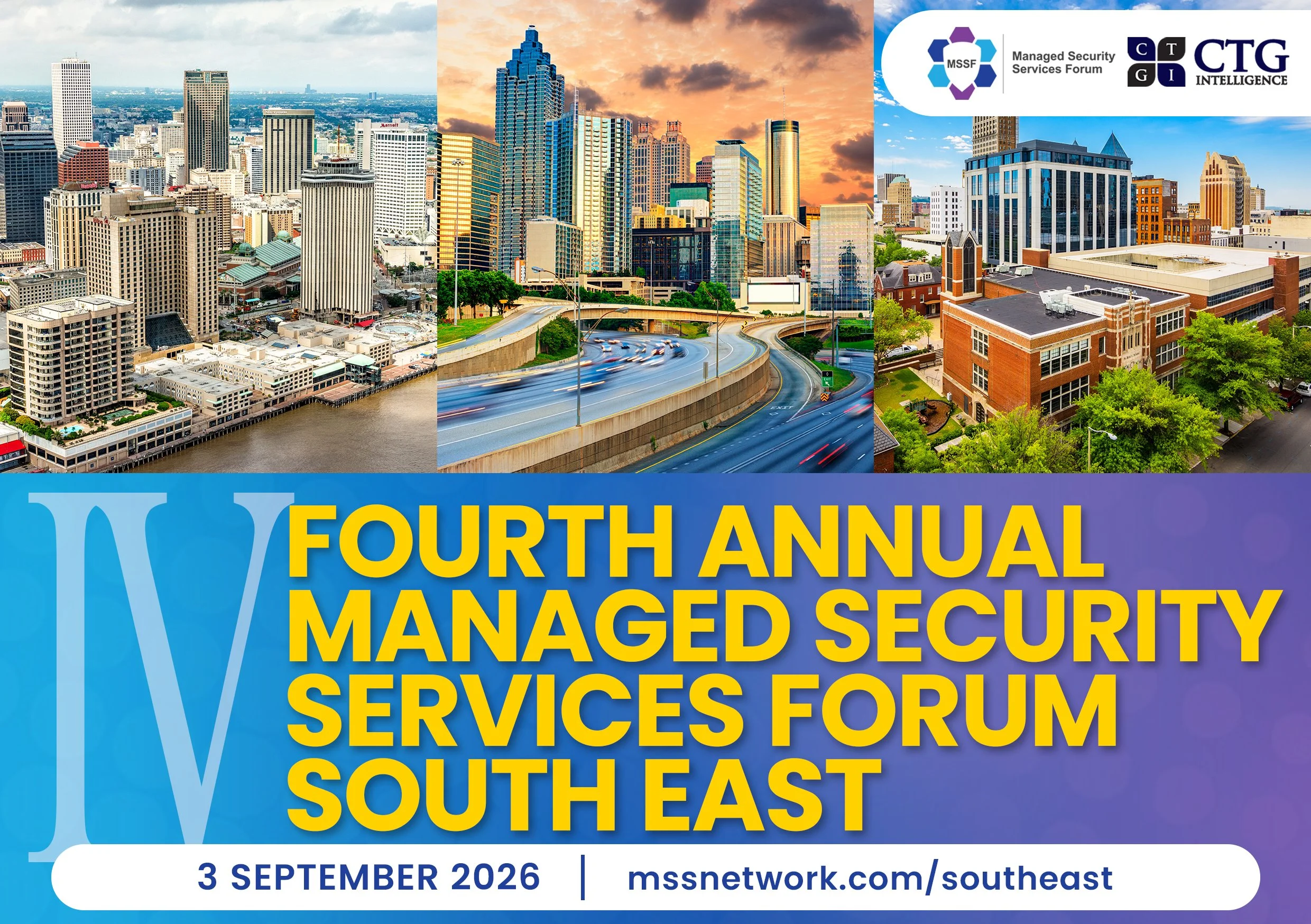 Fourth Annual Managed Security Services Forum South East Postcard