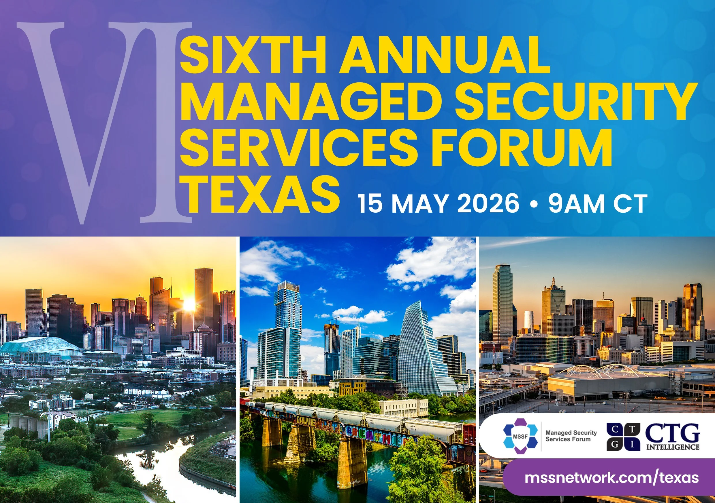 Sixth Annual Managed Security Services Forum Texas Postcard
