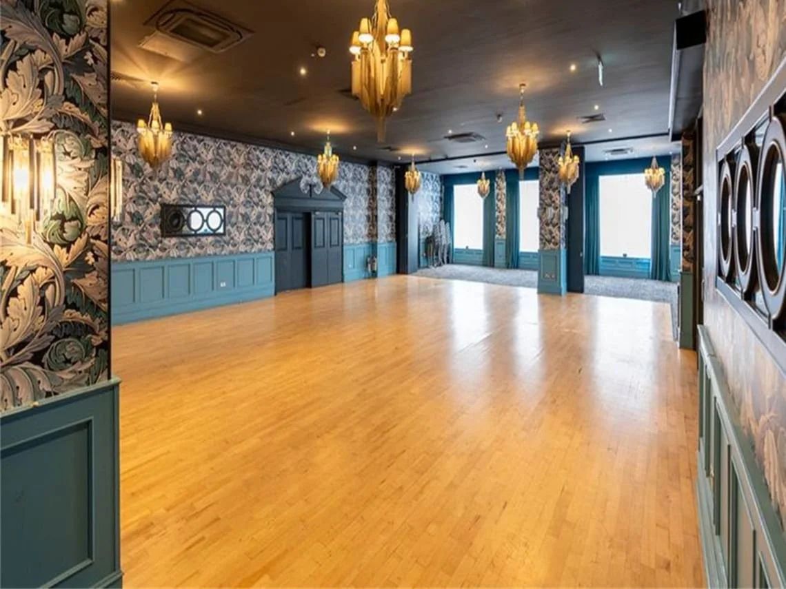 Queens Hotel ballroom for The Coastal Tango Retreat