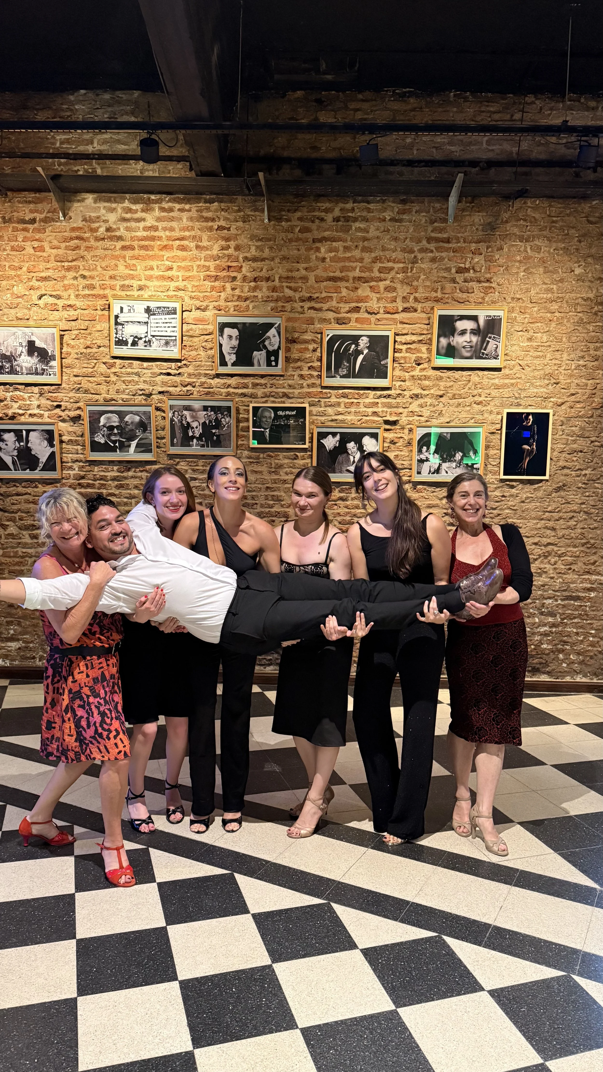 Buenos Aires Retreat guests with Andrés