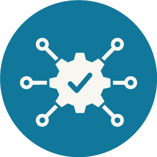Icon representing repeatable systems