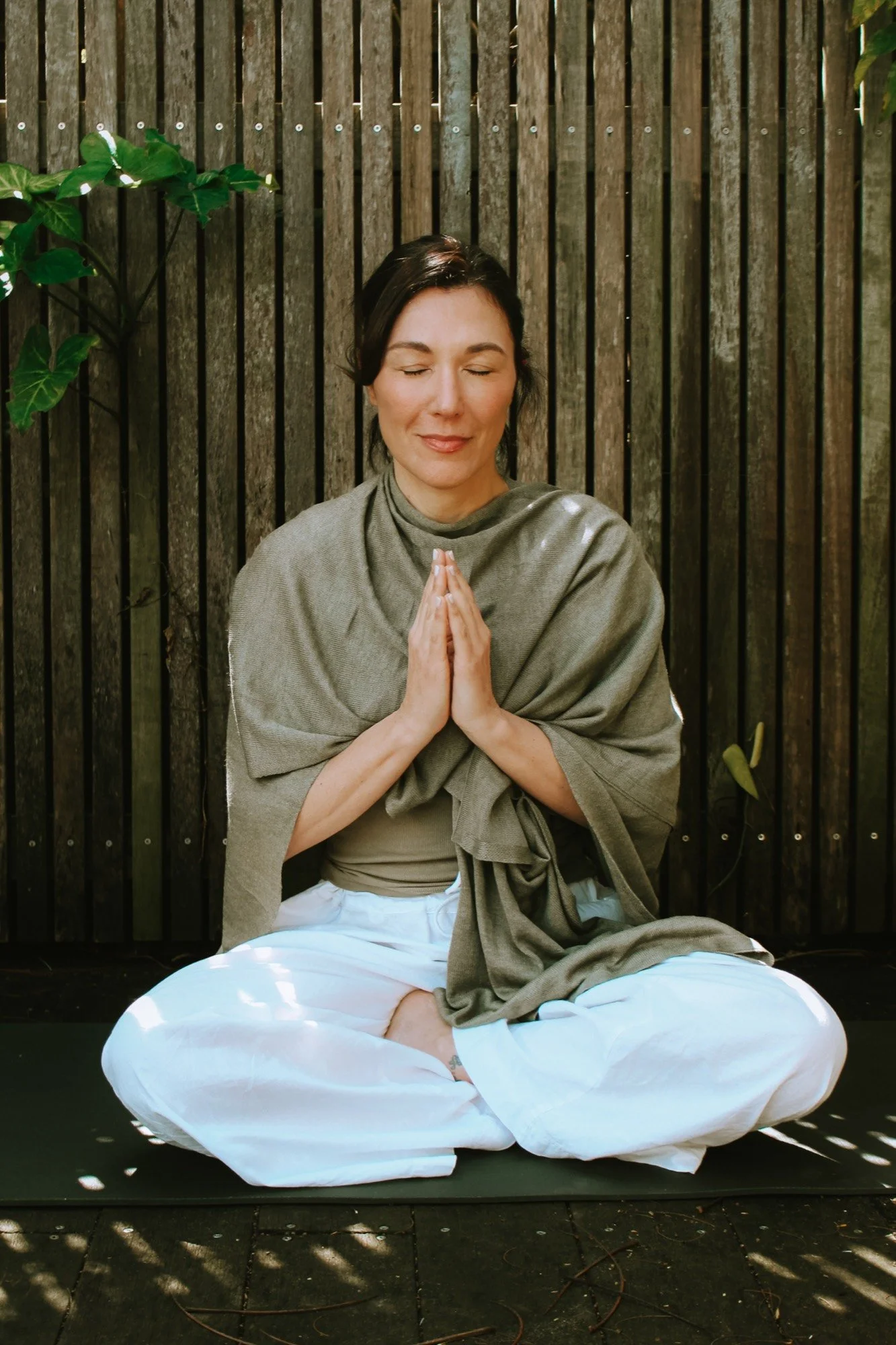 Breathwork and grounding practice