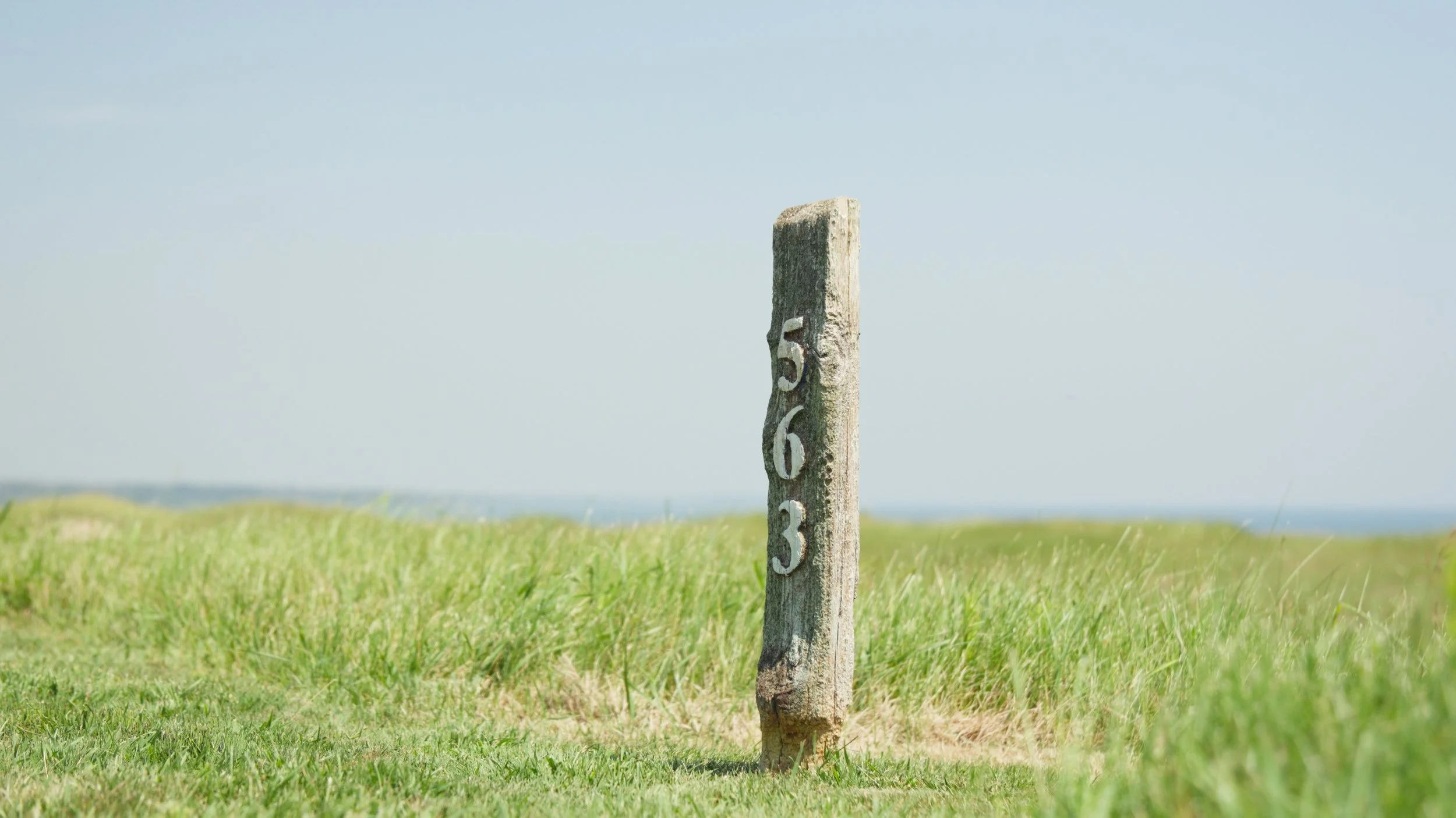 Yardage marker