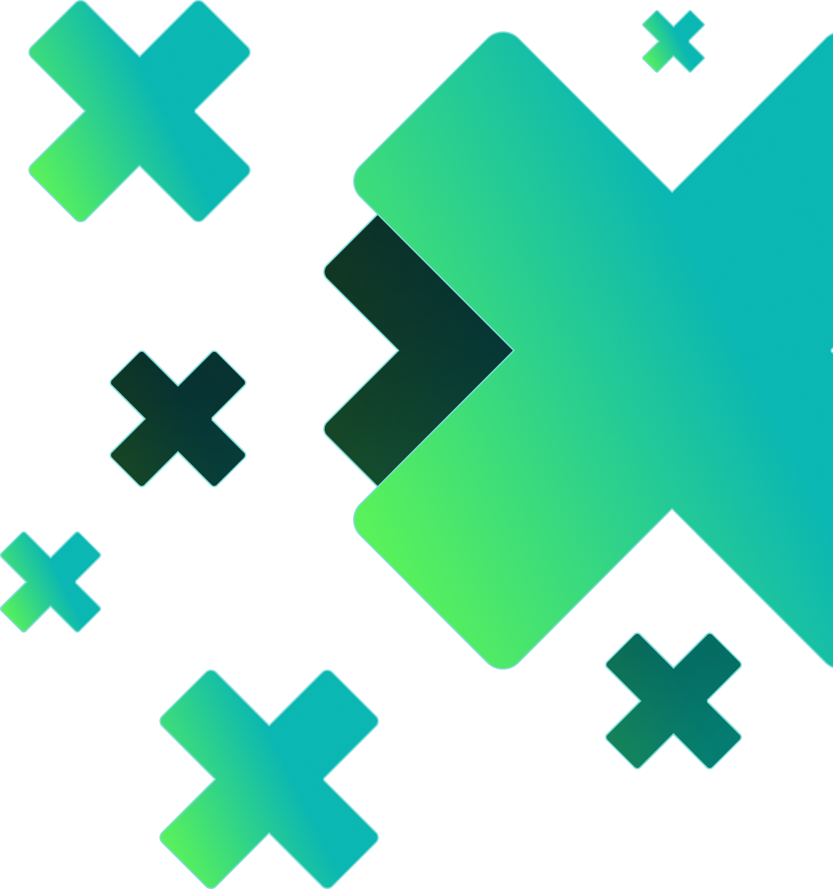 Hero X decals for the right