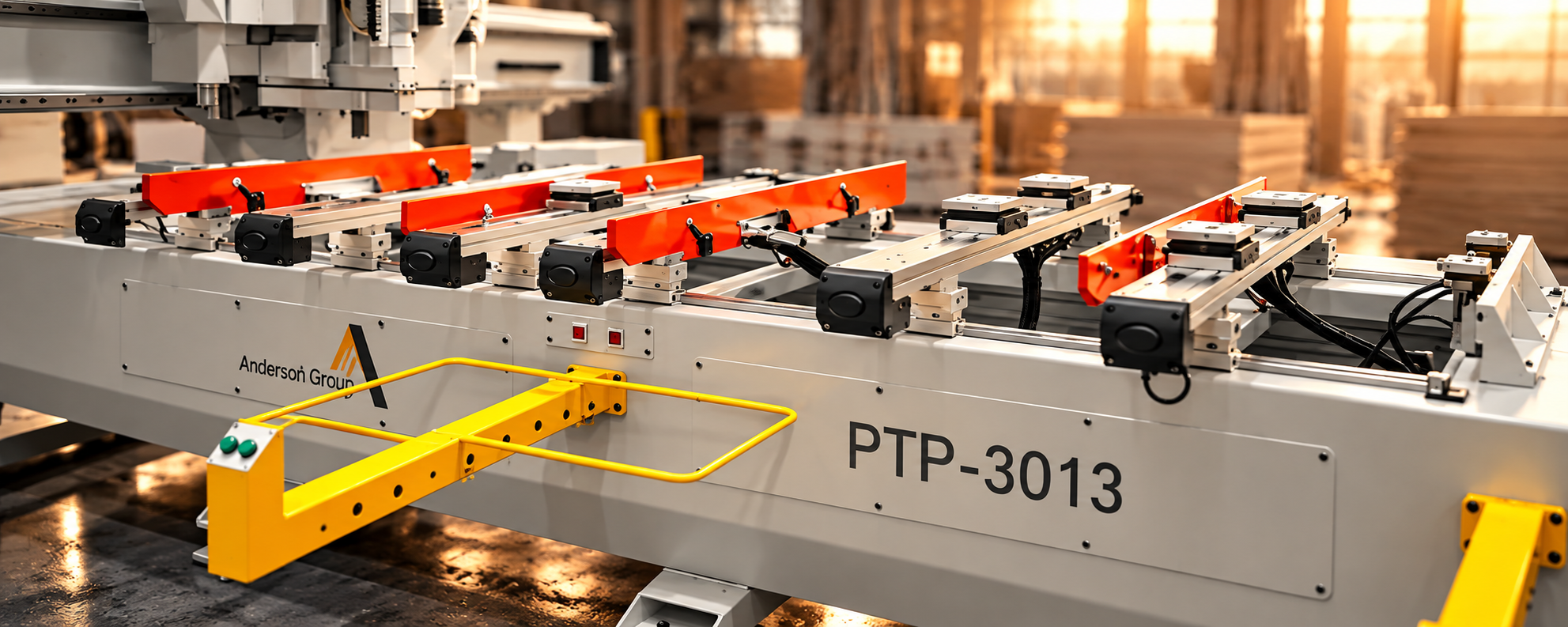 PTP Series pods and rails close up
