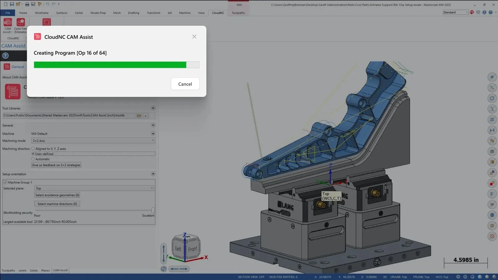 AI-powered toolpath generation