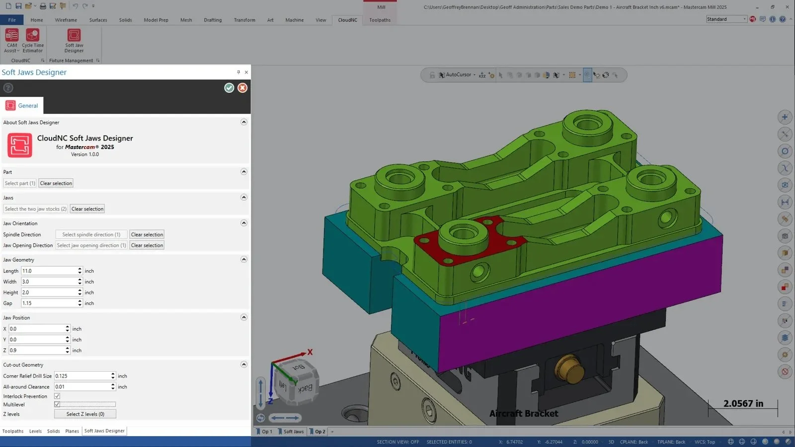 Automated workholding design