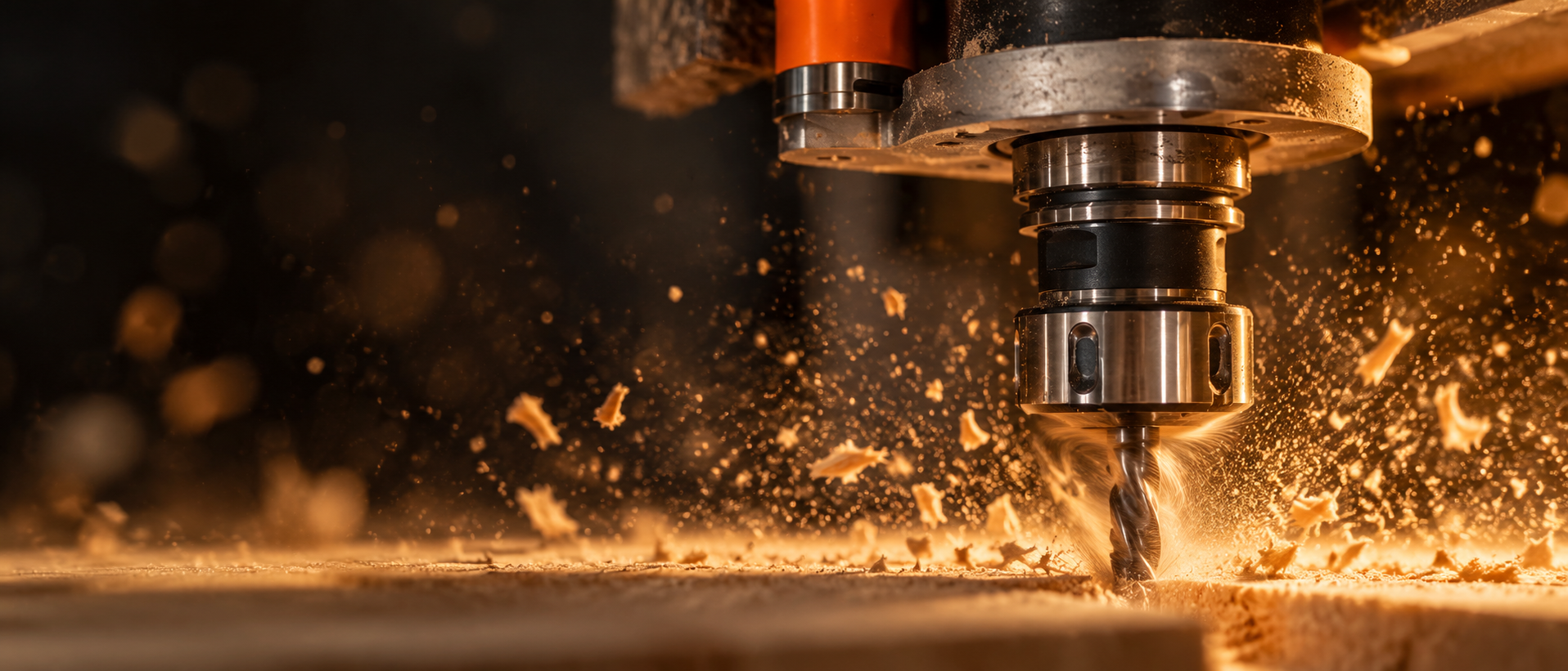 Anderson America CNC router tooling in motion