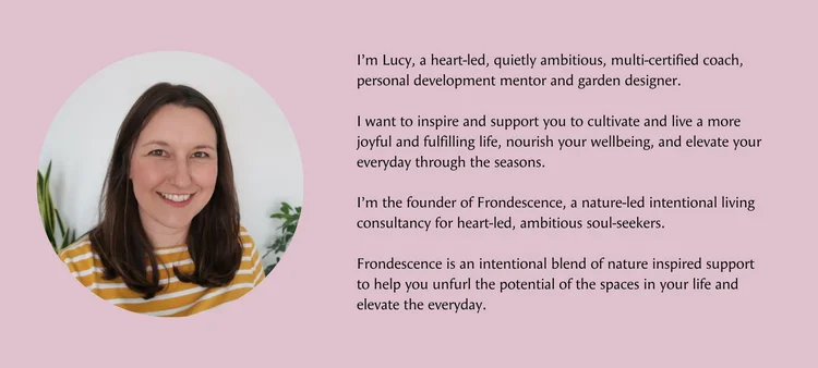 Information about Lucy Founder and Director of Frondescence