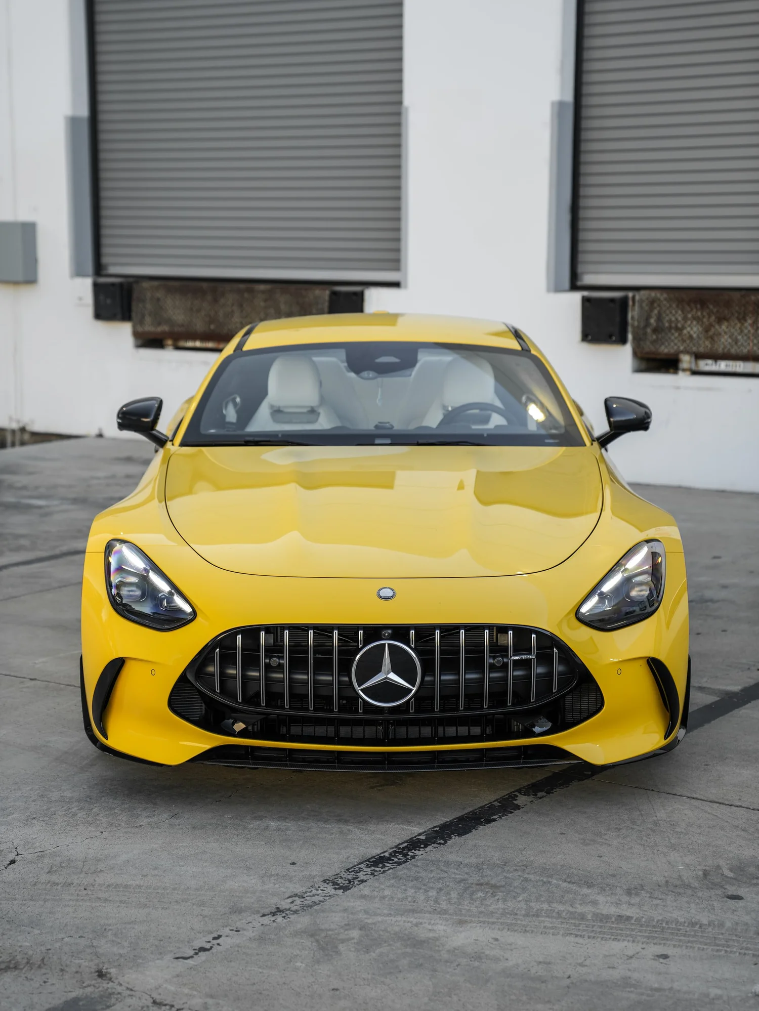 Mercedes-AMG GT 63 after Ceramic Coating, direct front view