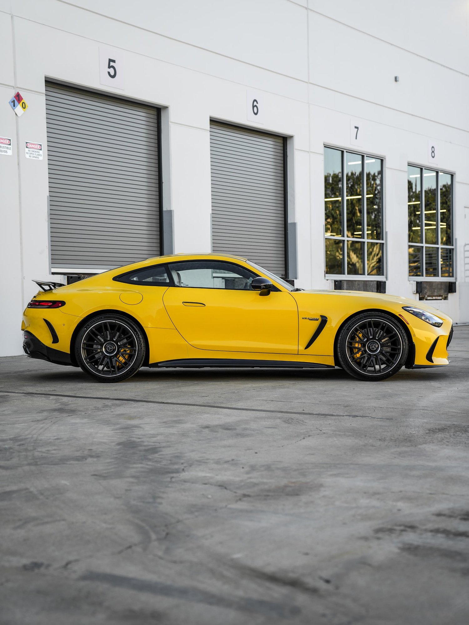 Mercedes-AMG GT 63 after Ceramic Coating, rear-right three-quarter view