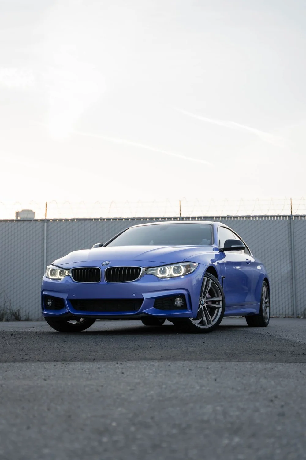 BMW 430 Pearl Purple Lavender Vinyl Wrap & Window Tint — Pearl Purple Lavender Vinyl Wrap · Window Tint