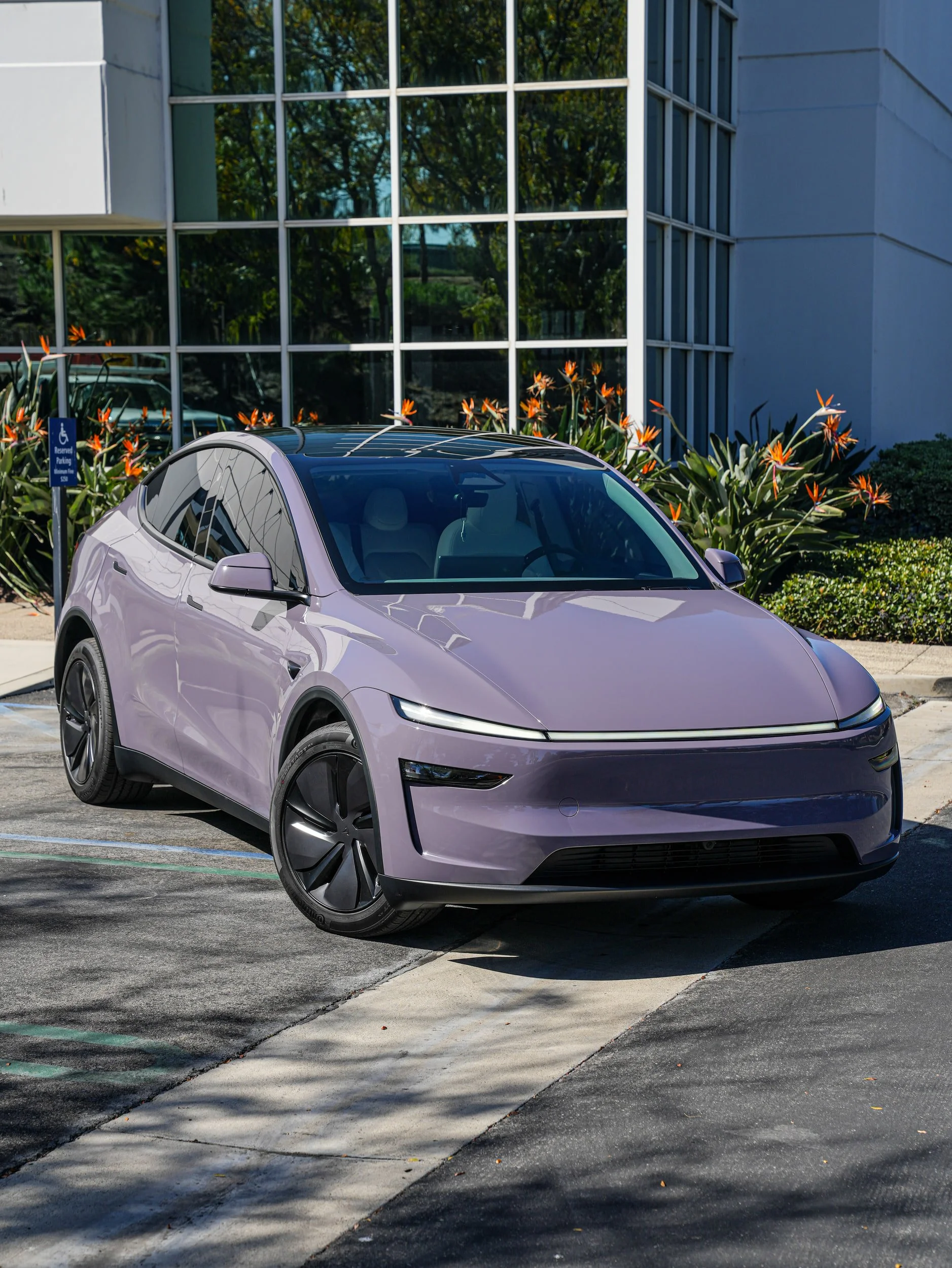 Tesla Model Y Provence Violet Vinyl Wrap — Vinyl Wrap