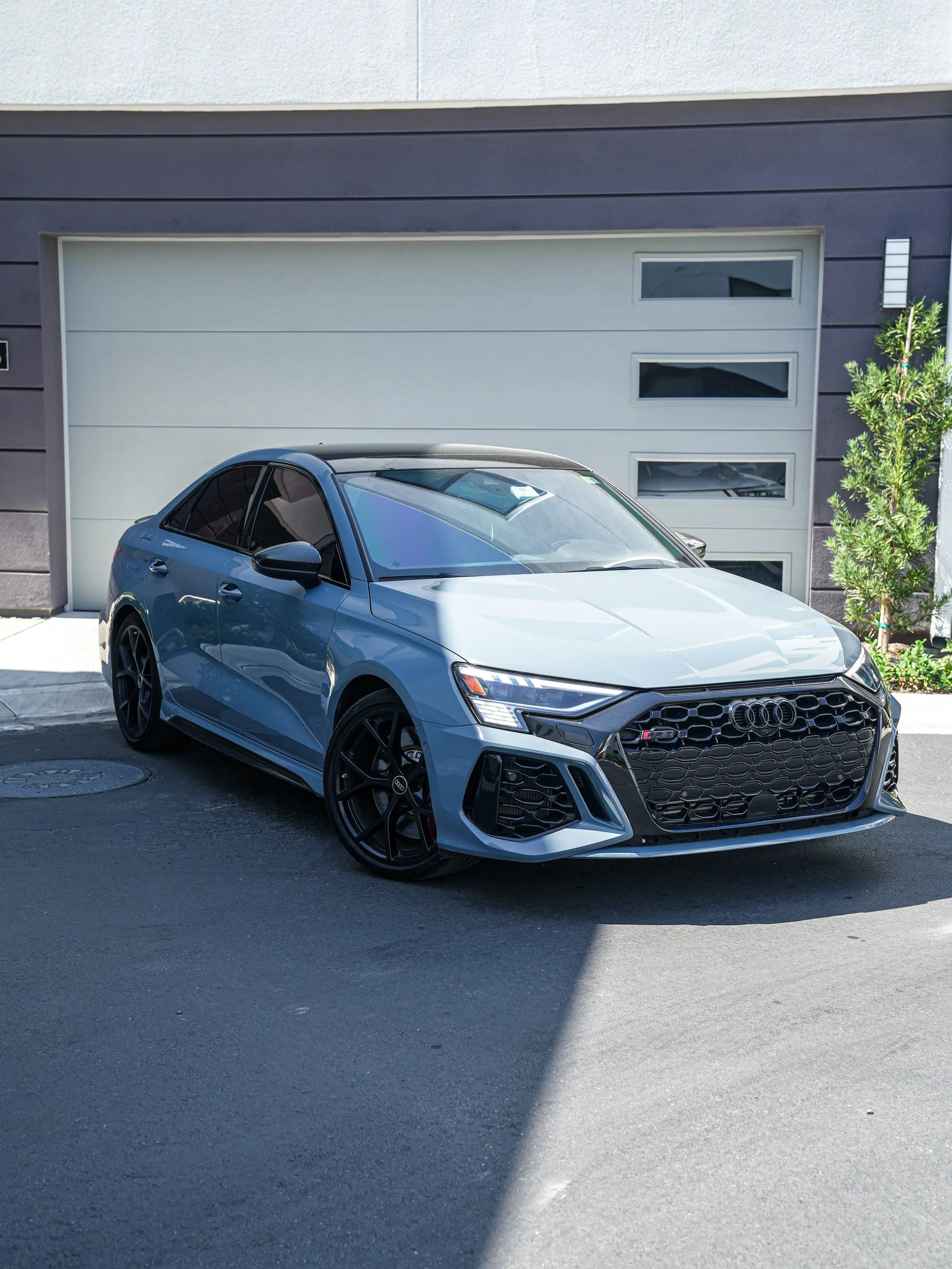 Audi RS 3 XR Plus Window Tint & Ceramic Coating — Window Tint · Ceramic Coating