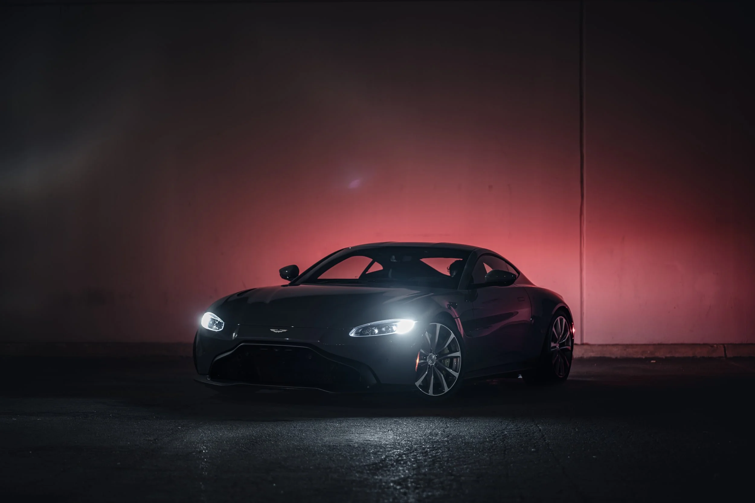 Aston Martin Vantage Acid Green Brake Caliper Repaint — Caliper Repaint